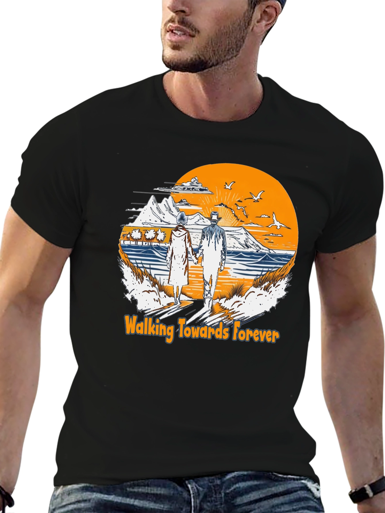 Walking Towards Forever Graphic Tee