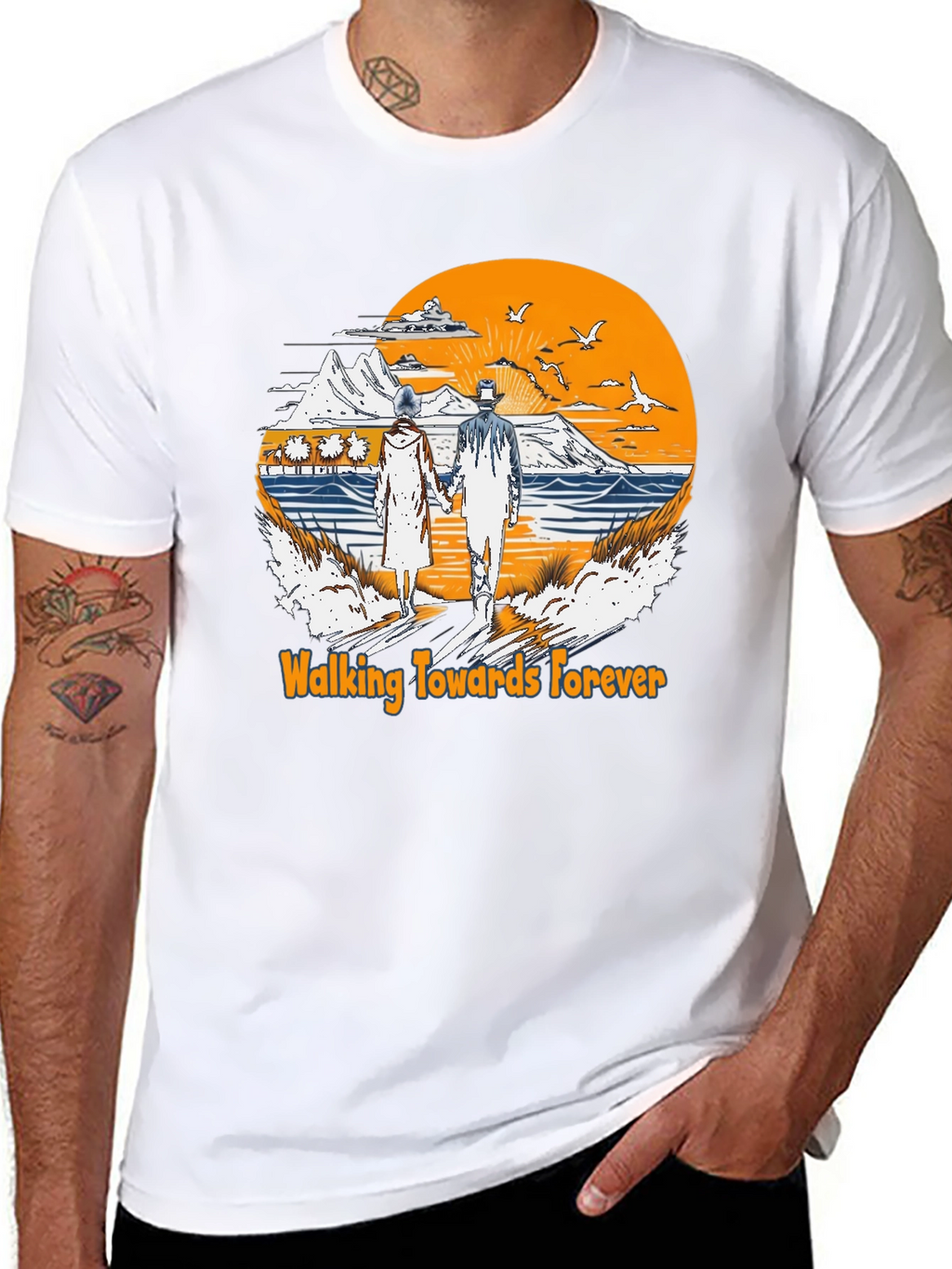 Walking Towards Forever Graphic Tee