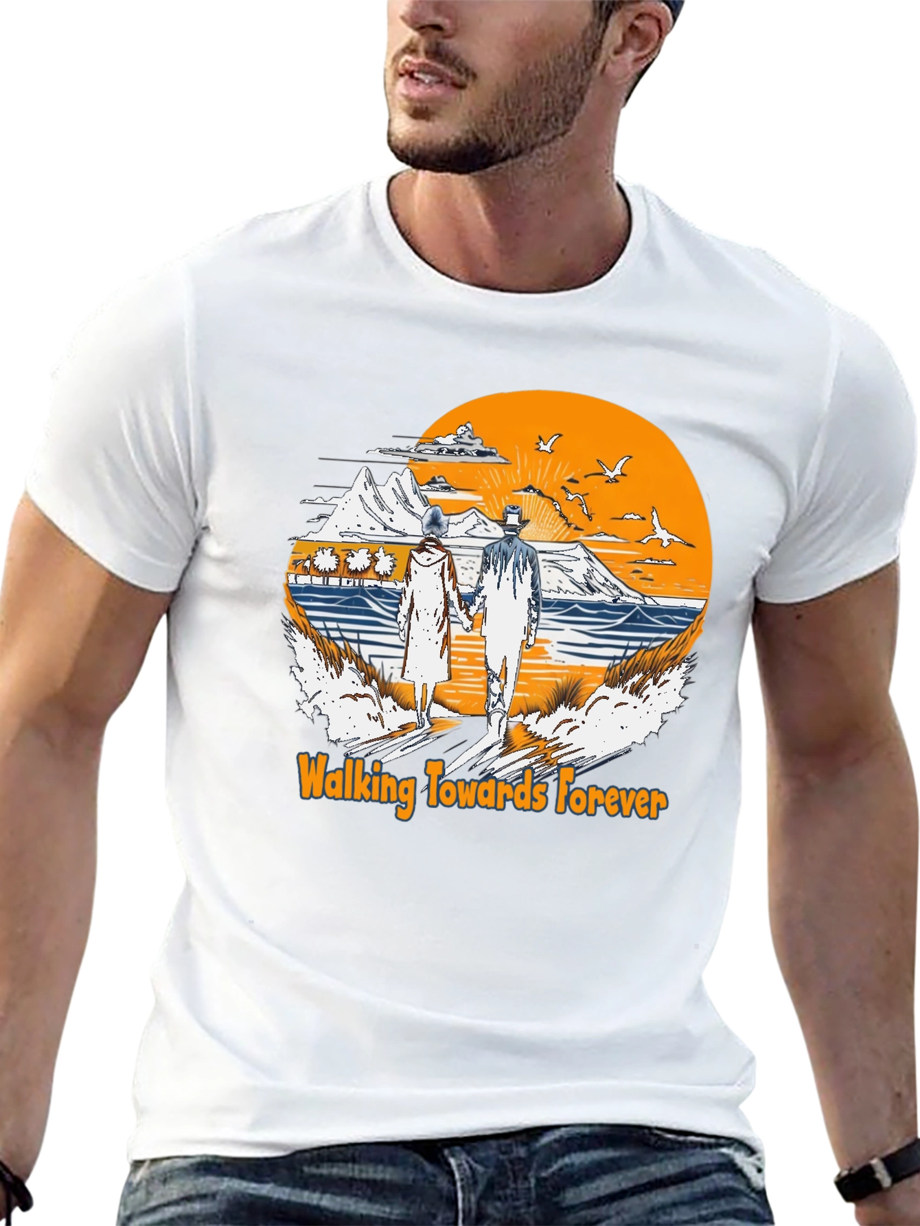 Walking Towards Forever Graphic Tee