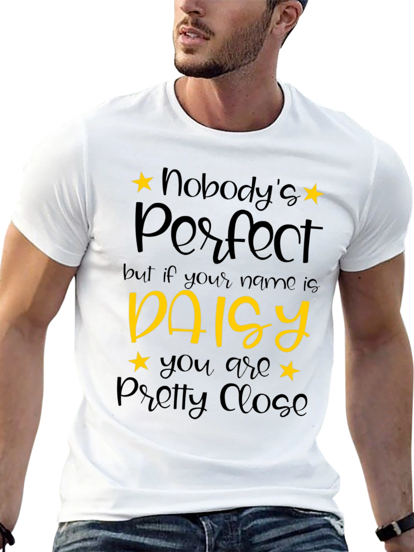 Daisy Name T-Shirt - Nobodys Perfect