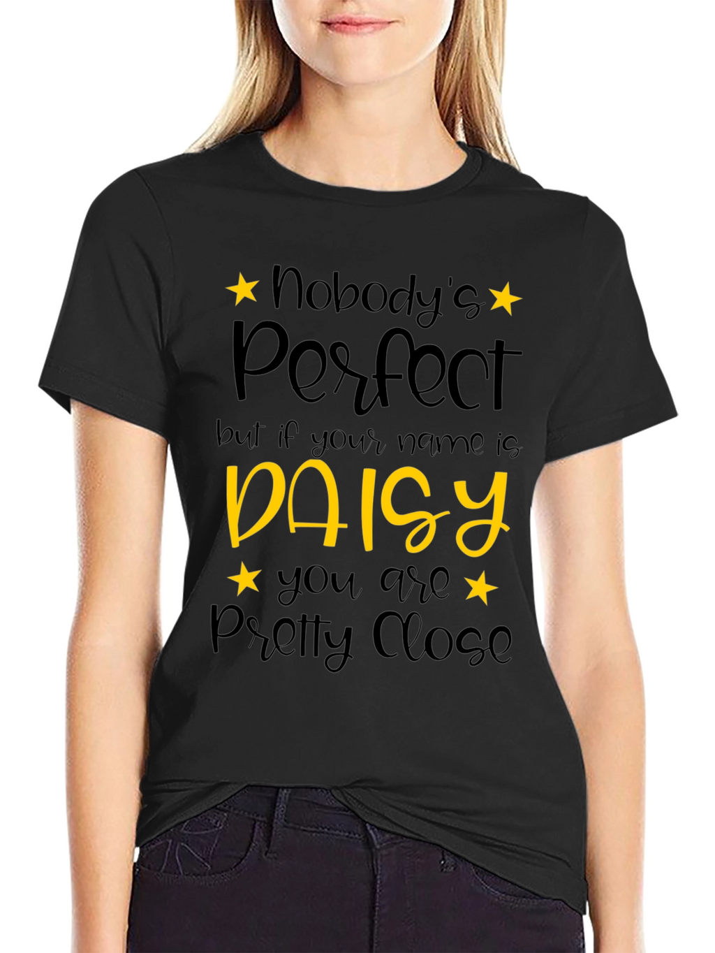 Daisy Name T-Shirt - Nobodys Perfect