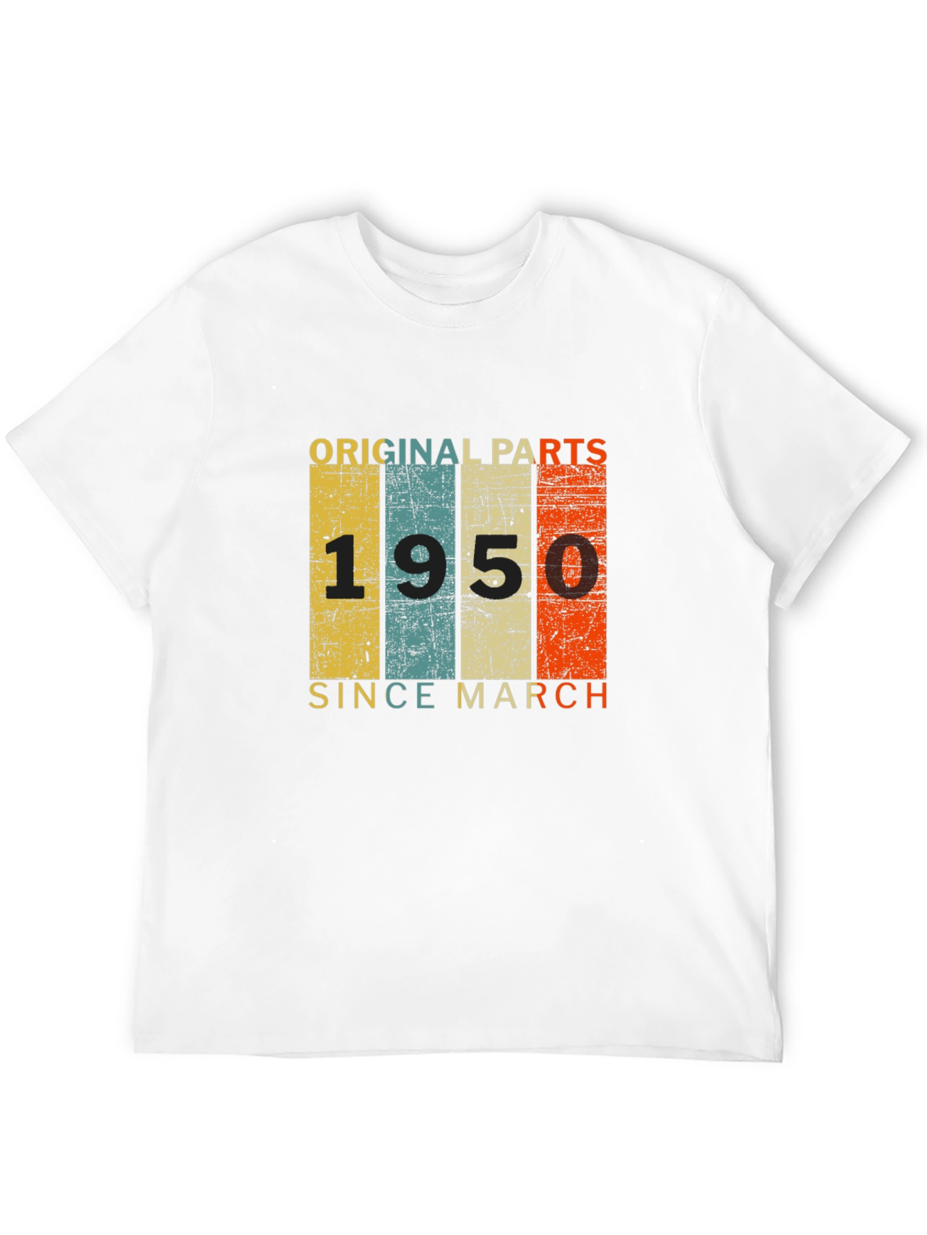 Original Parts 1950 Since March T-Shirt