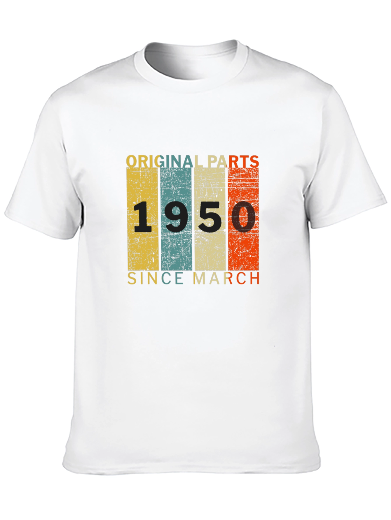 Original Parts 1950 Since March T-Shirt