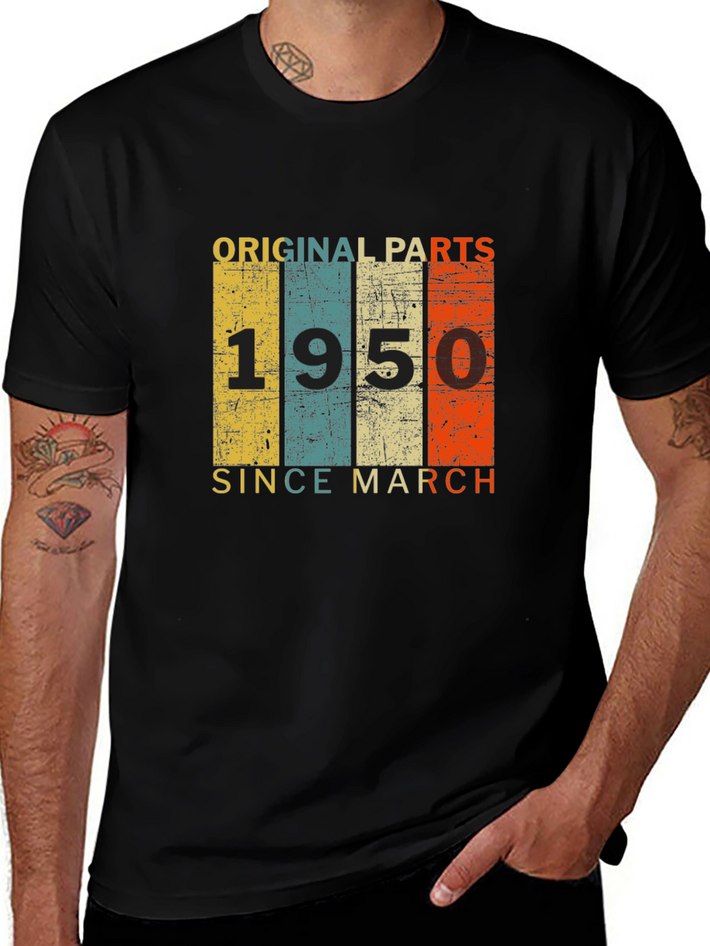 Original Parts 1950 Since March T-Shirt
