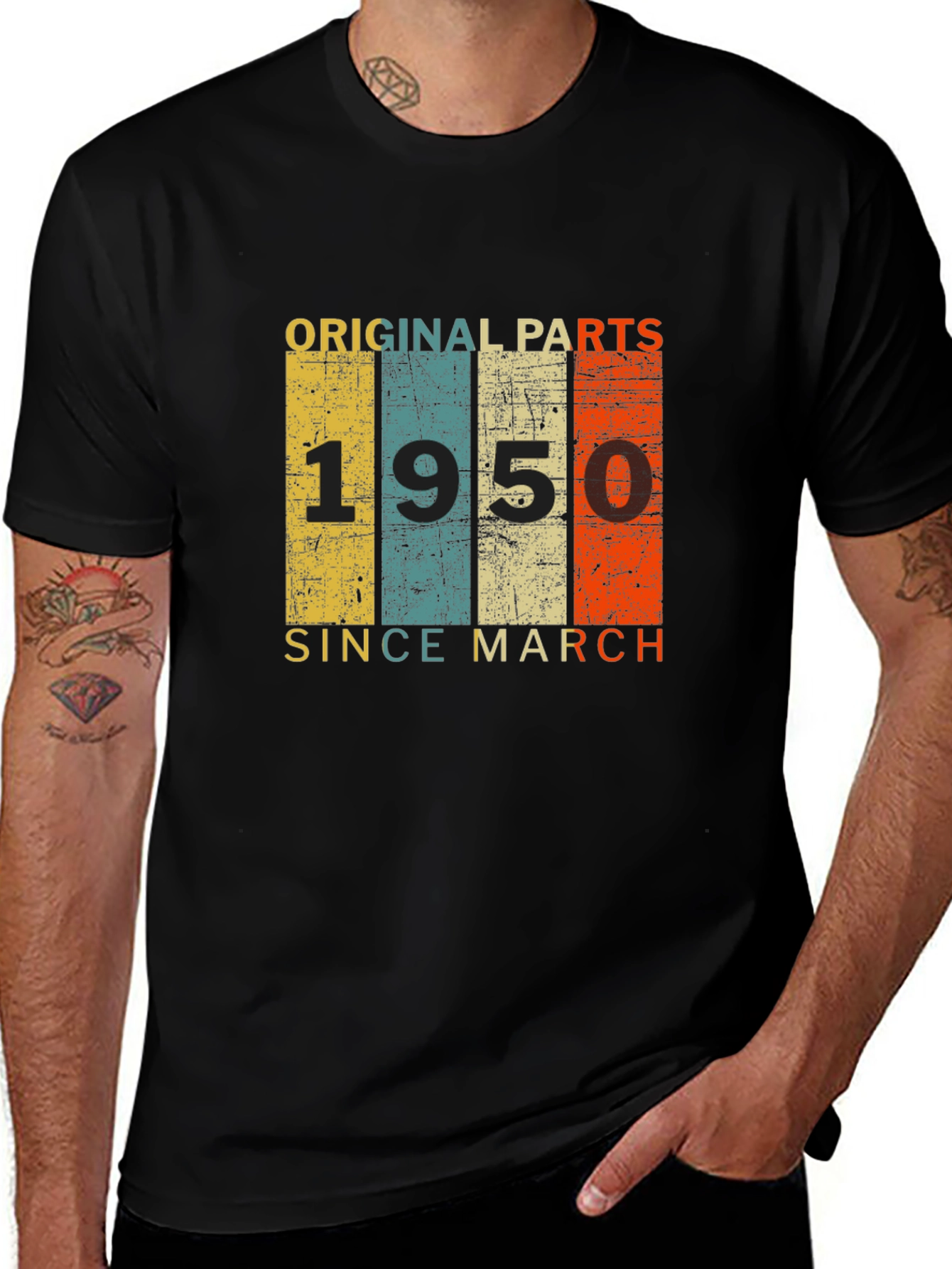 Original Parts 1950 Since March T-Shirt