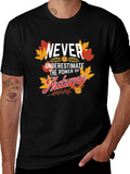 Never Underestimate The Power Of Autumn T-Shirt
