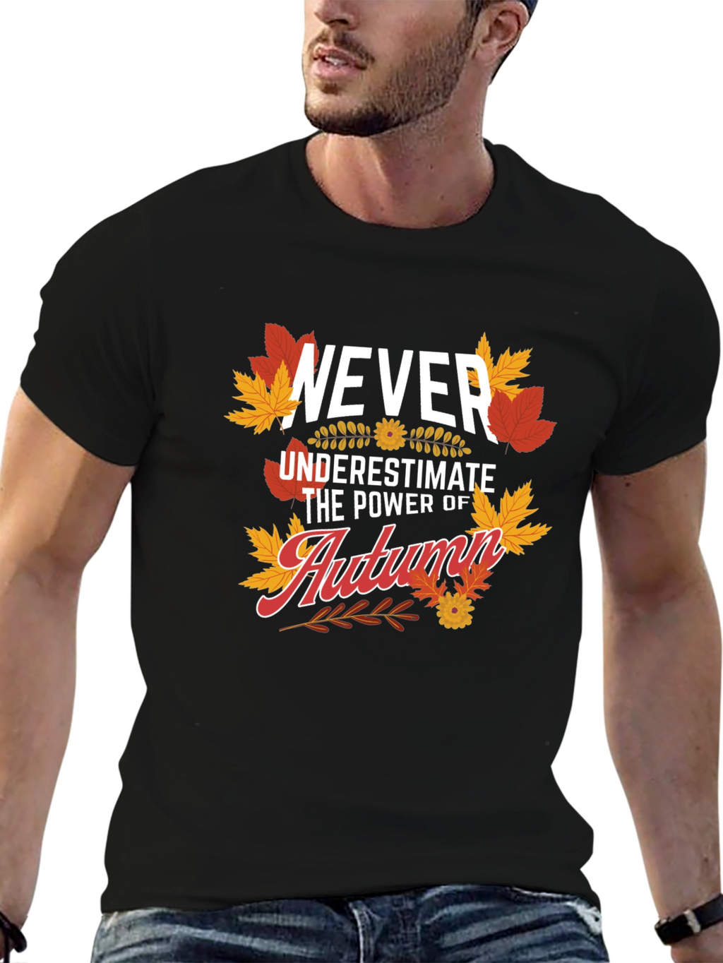 Never Underestimate The Power Of Autumn T-Shirt