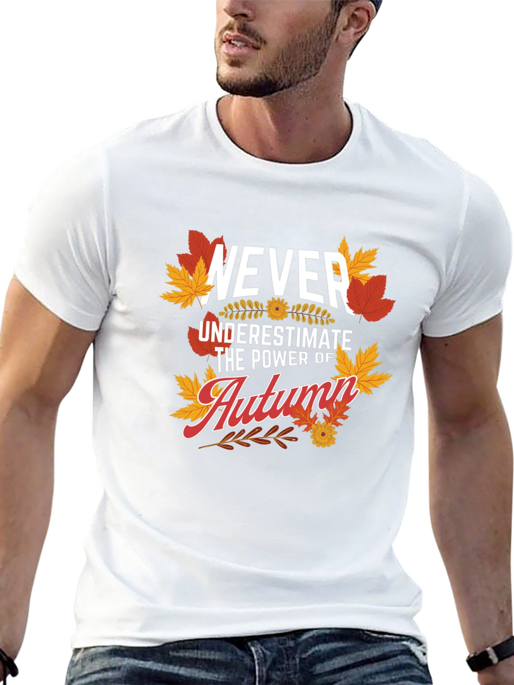 Never Underestimate The Power Of Autumn T-Shirt