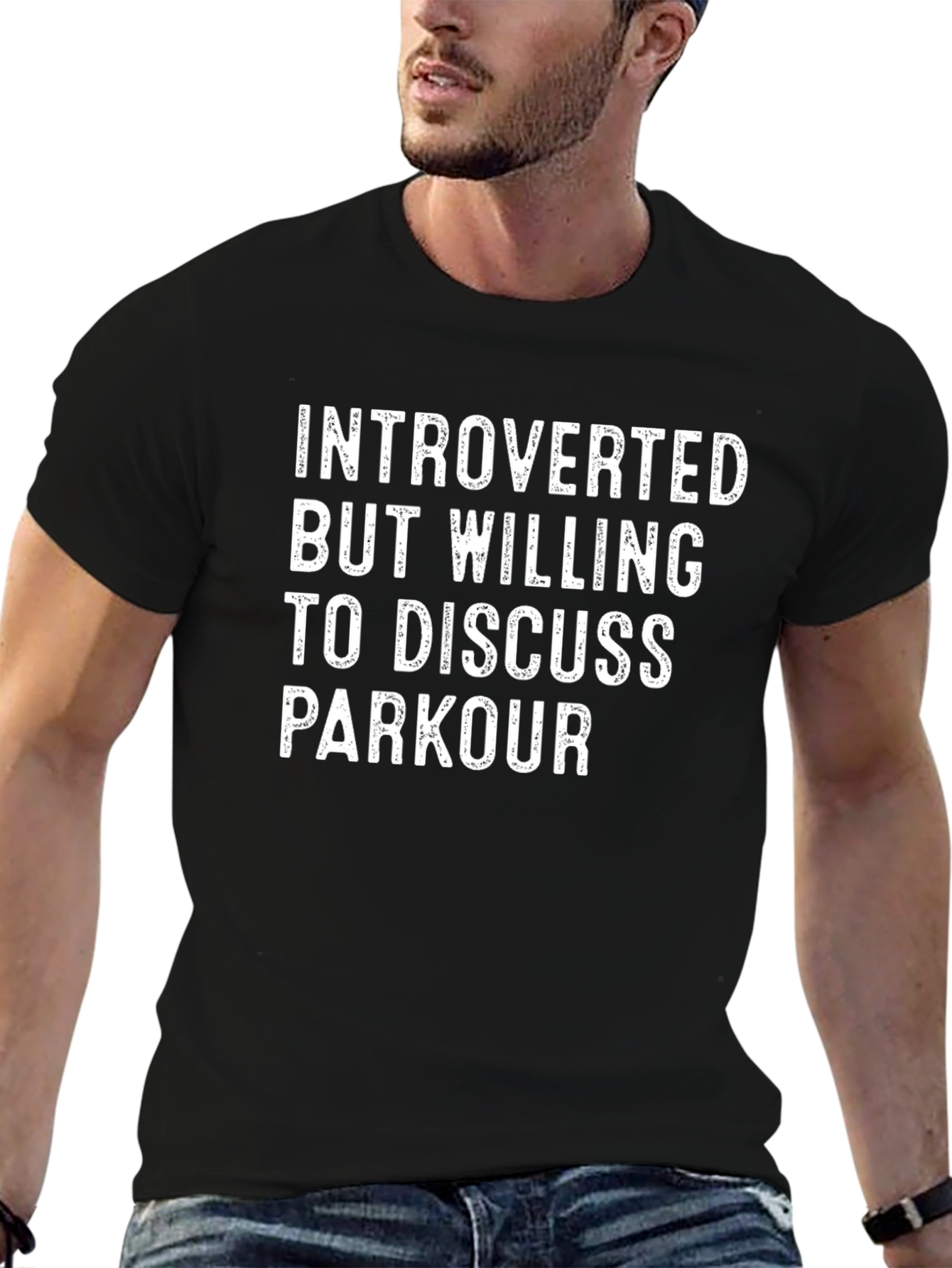 Introverted Parkour Enthusiast T-Shirt