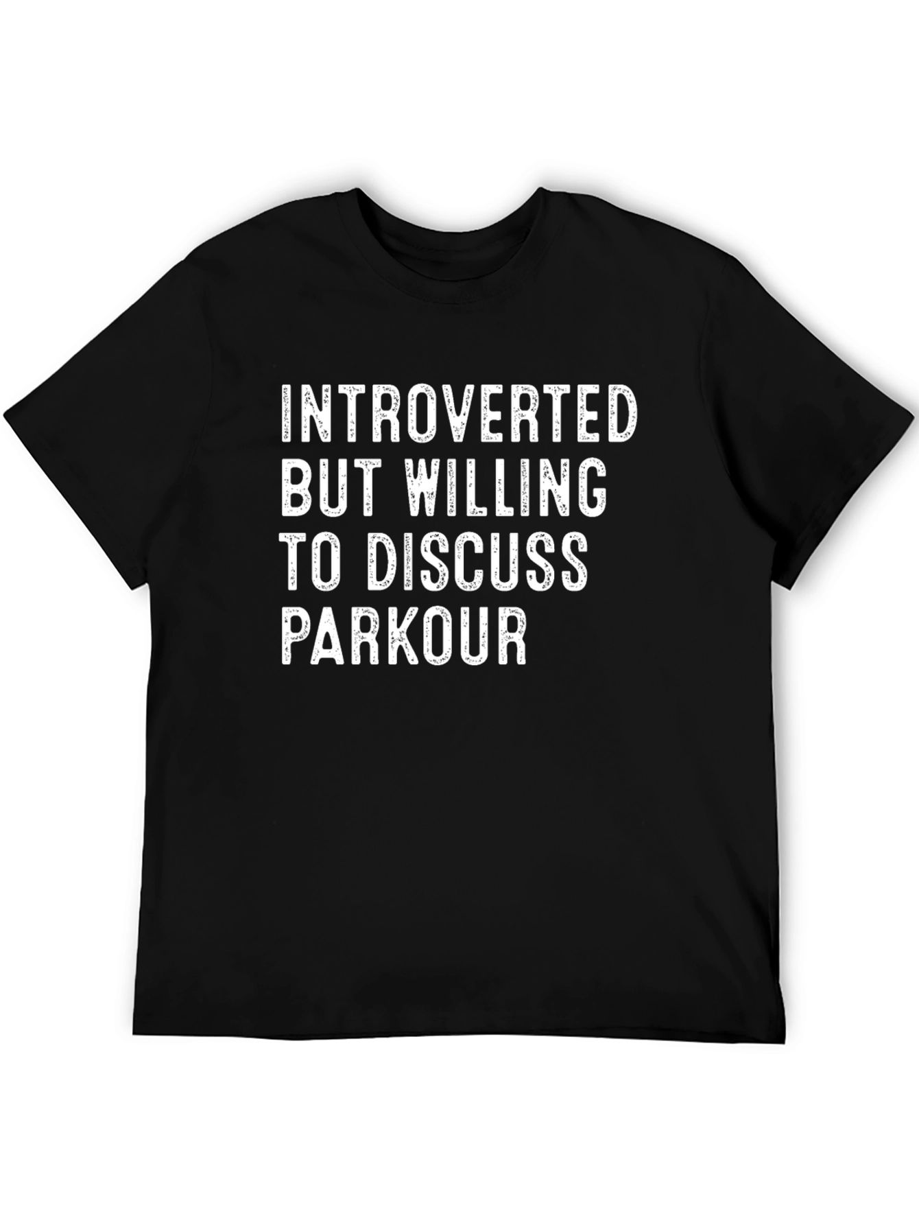 Introverted Parkour Enthusiast T-Shirt