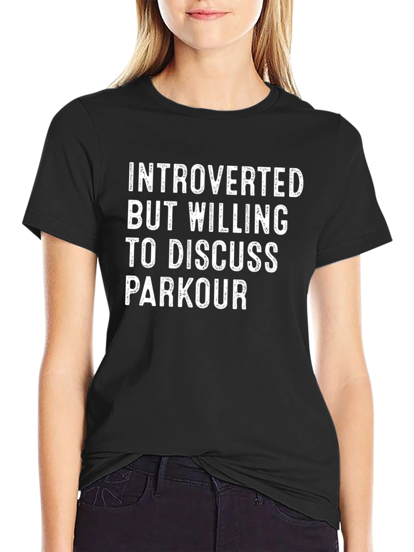 Introverted Parkour Enthusiast T-Shirt