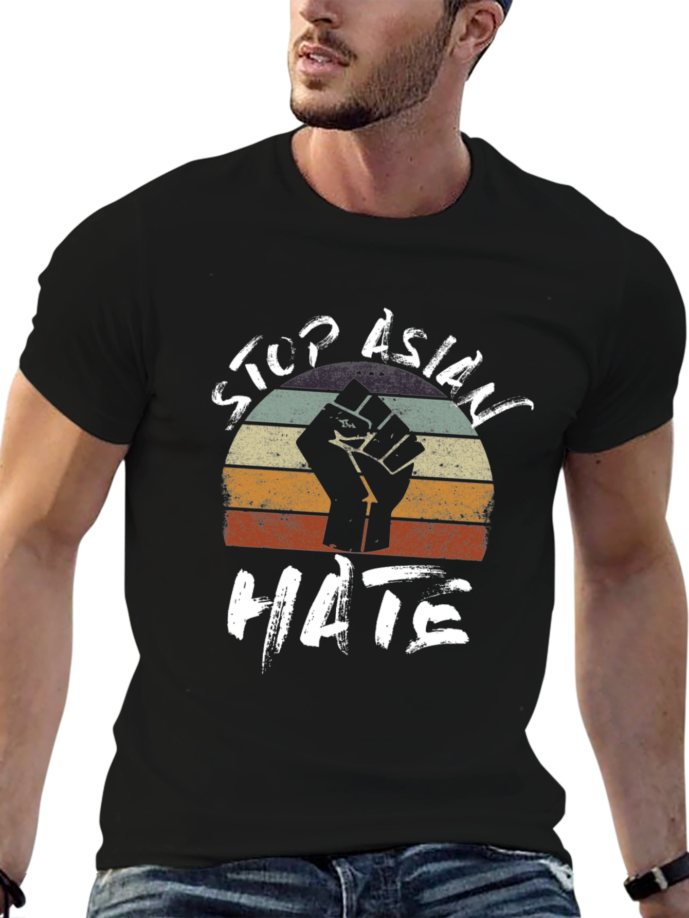 Stop Asian Hate T-Shirt - Equality Justice Awareness
