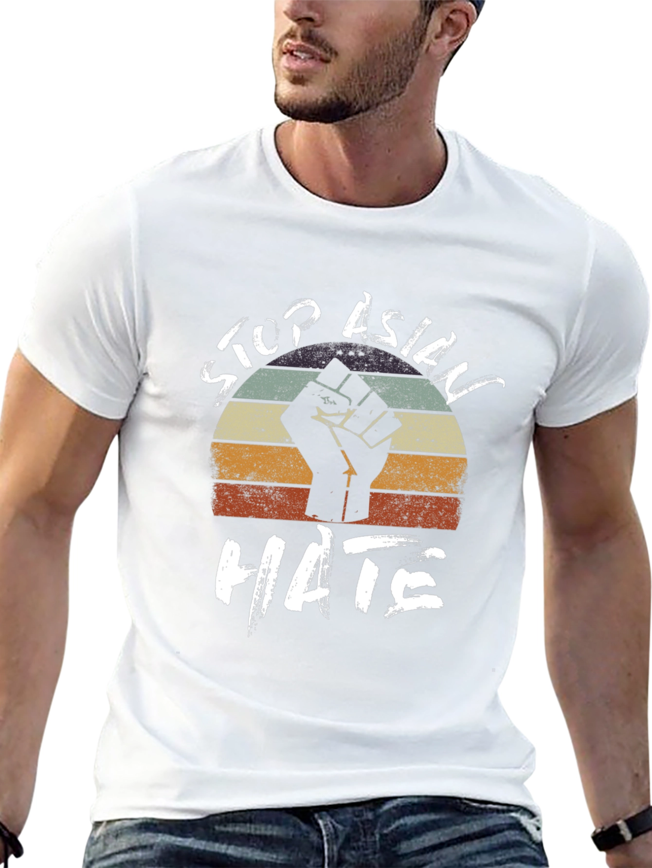 Stop Asian Hate T-Shirt - Equality Justice Awareness