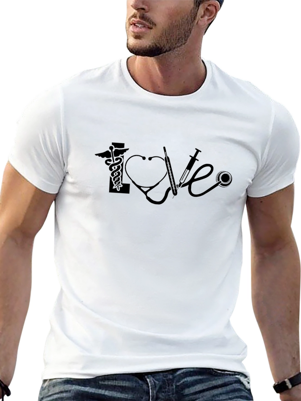 Medical Love T-Shirt - Black