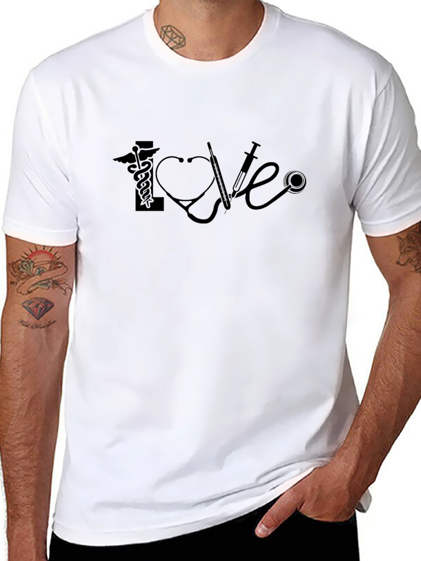 Medical Love T-Shirt - Black