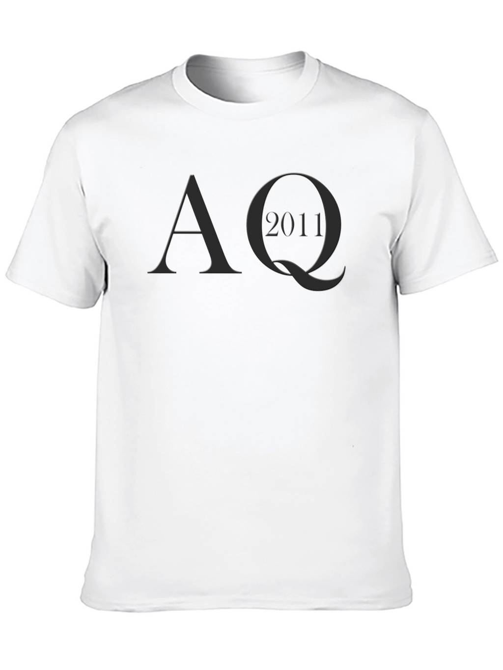 AQ 2011 Dark Graphic Tee - Modern Style
