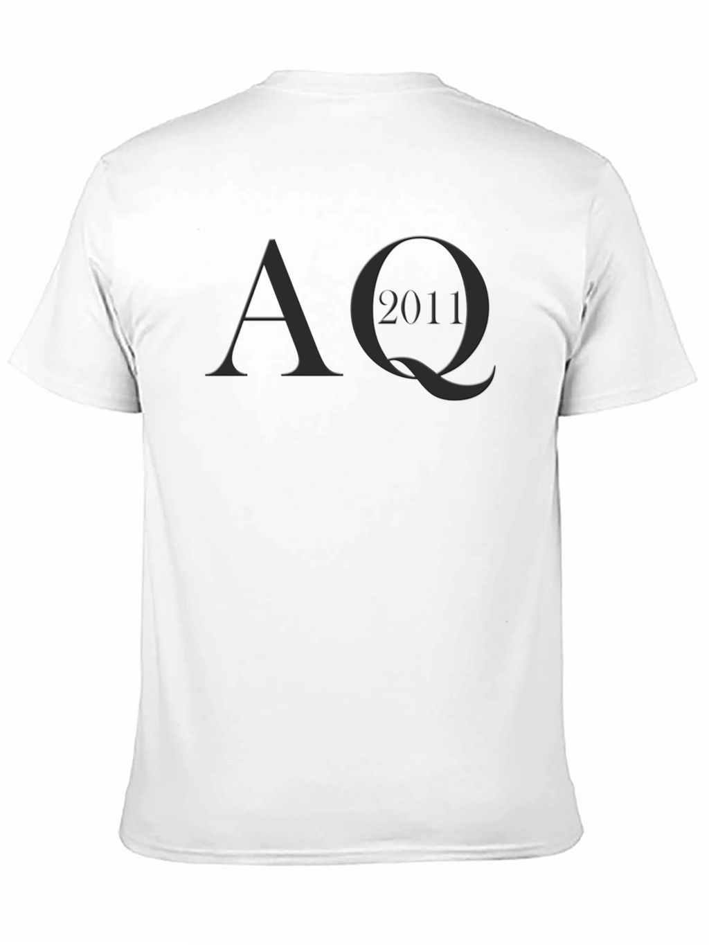 AQ 2011 Dark Graphic Tee - Modern Style
