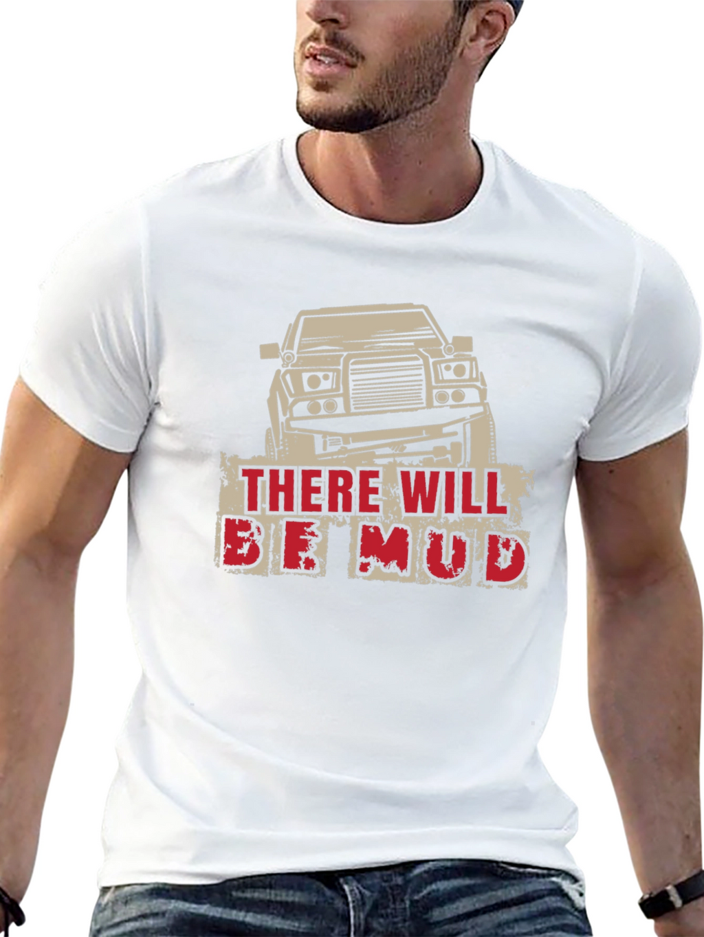 There Will Be Mud Black T-Shirt - Off Road