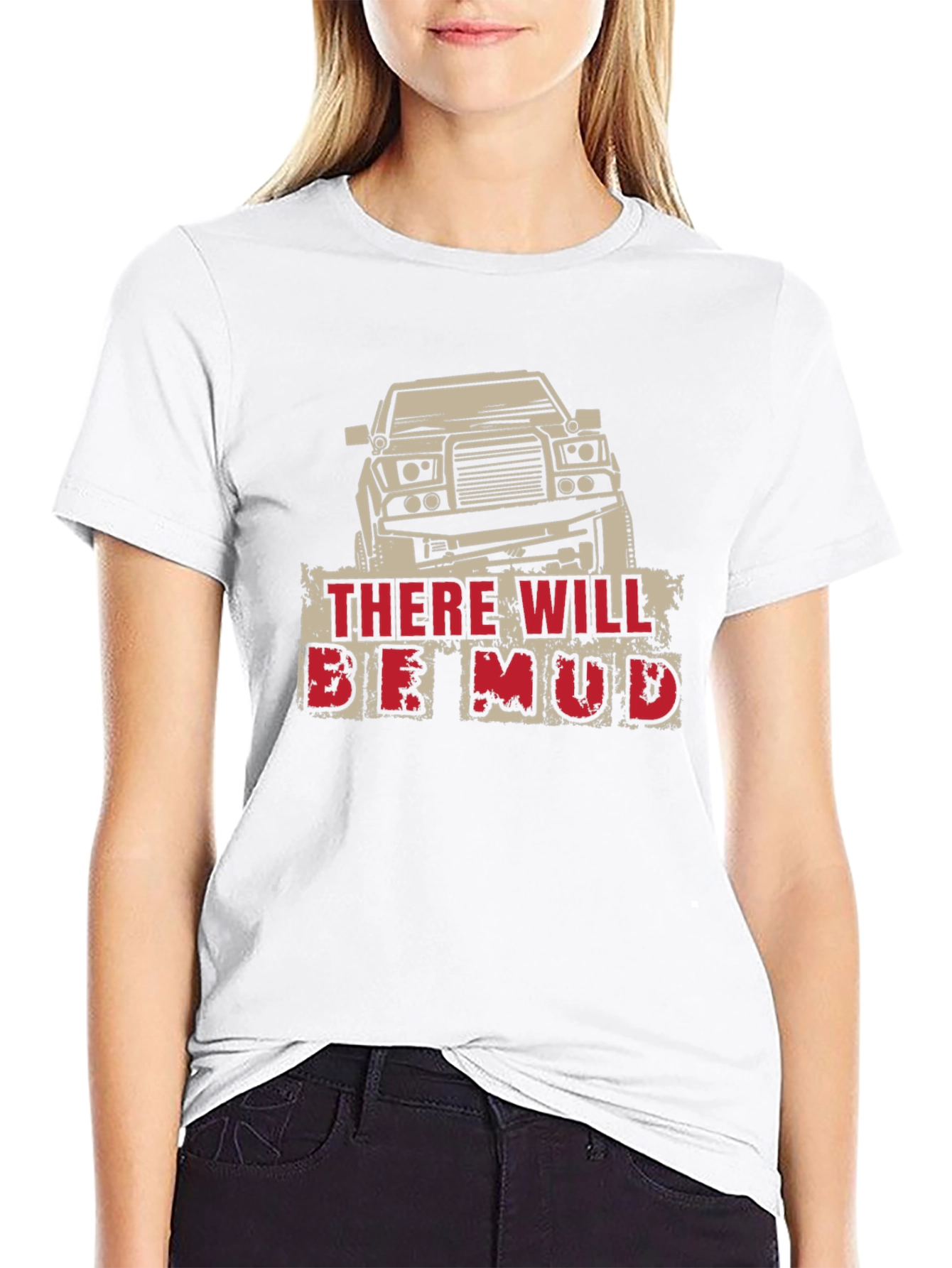 There Will Be Mud Black T-Shirt - Off Road