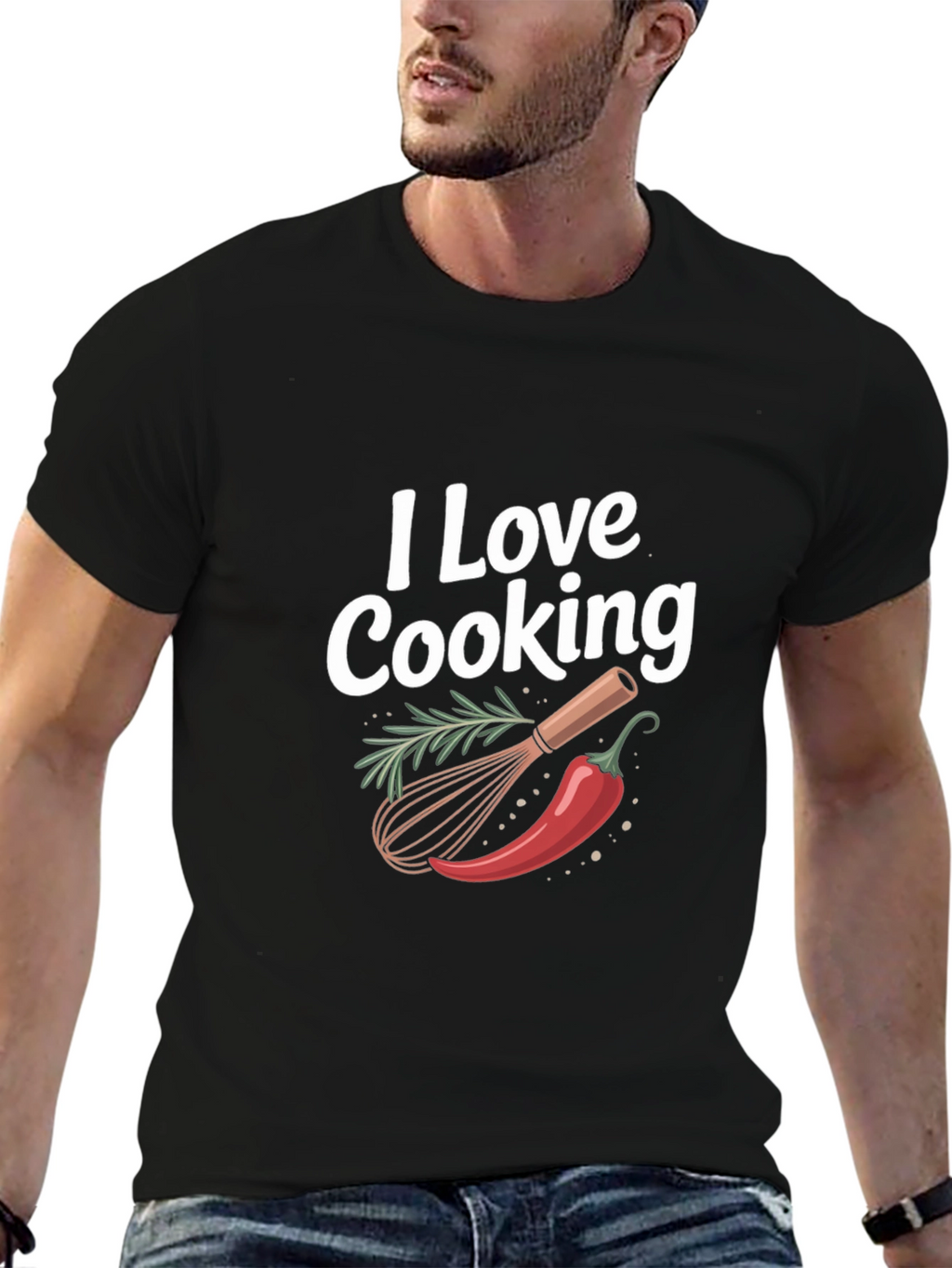 I Love Cooking T-Shirt - Chef Culinary Tee
