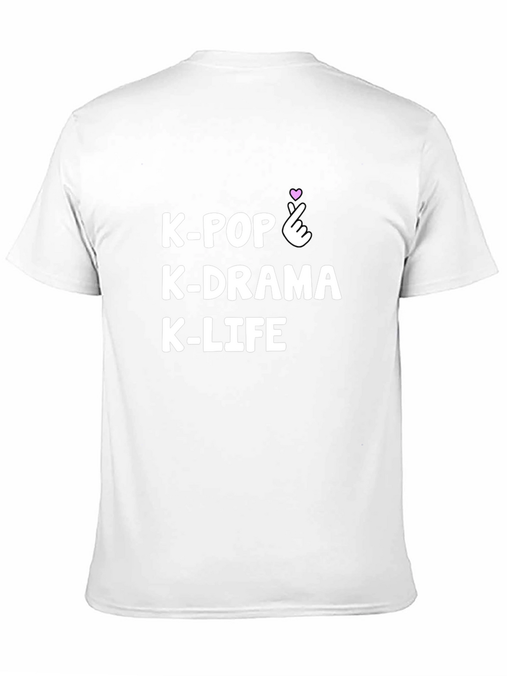 K-Pop K-Drama K-Life Black Graphic Tee