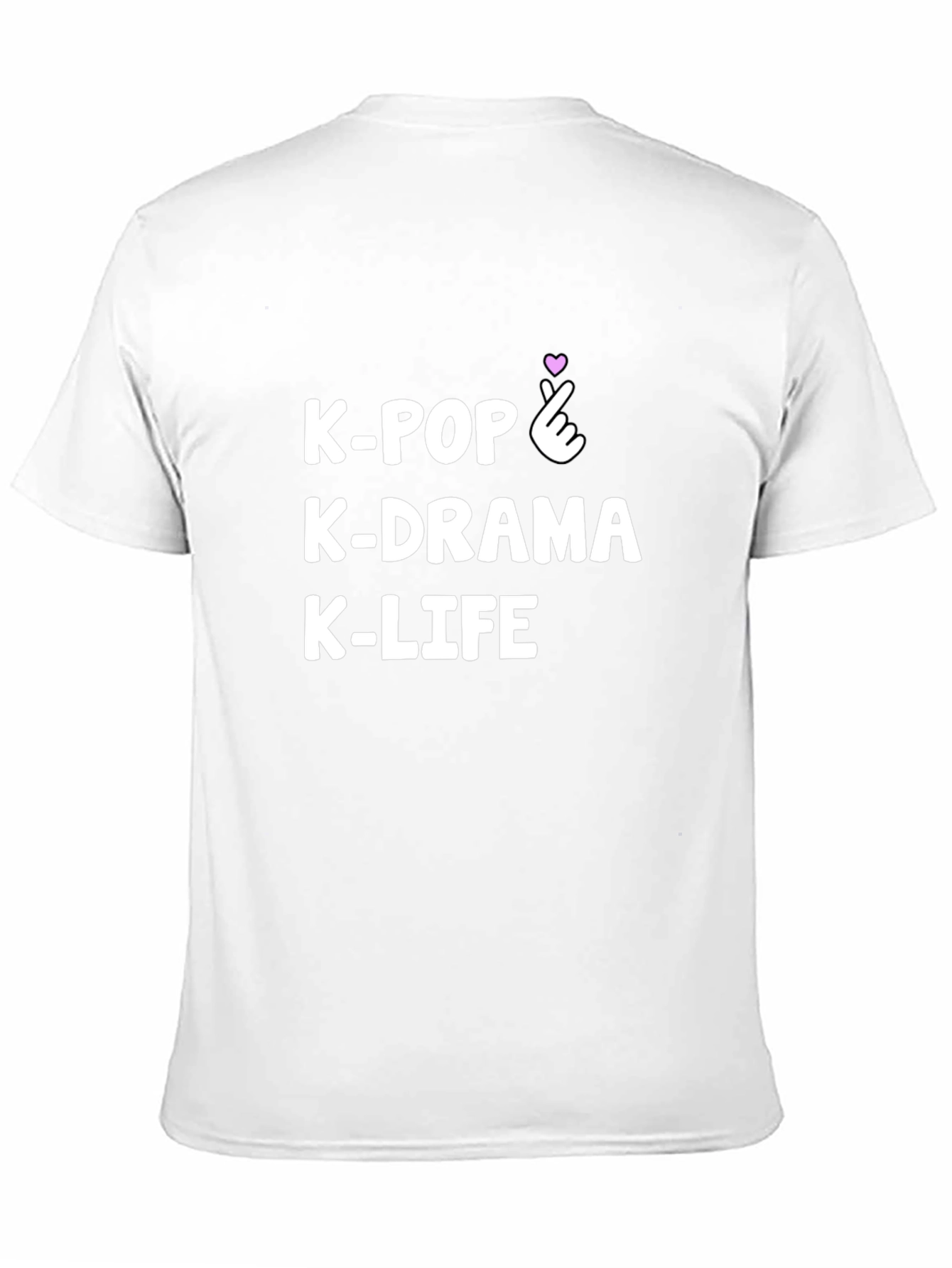 K-Pop K-Drama K-Life Black Graphic Tee