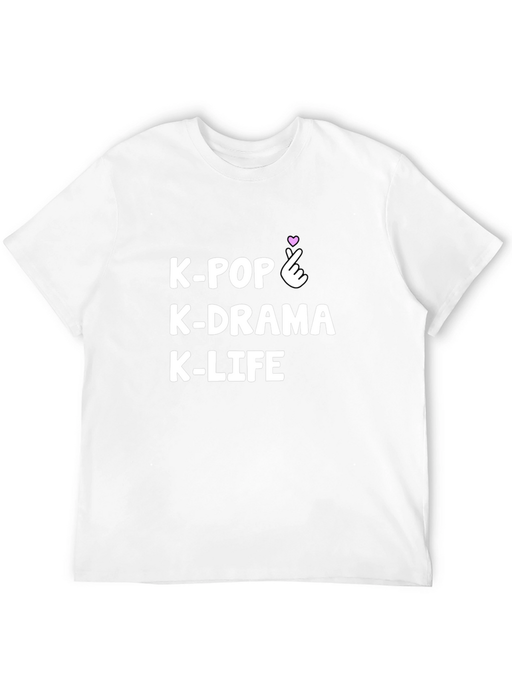K-Pop K-Drama K-Life Black Graphic Tee