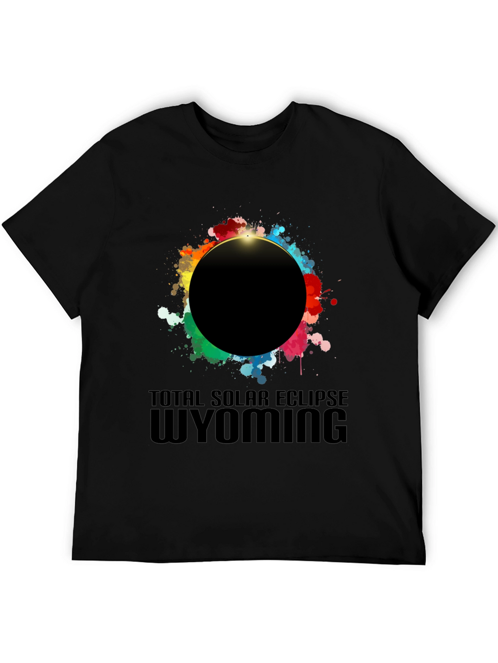 Total Solar Eclipse Wyoming Graphic Tee