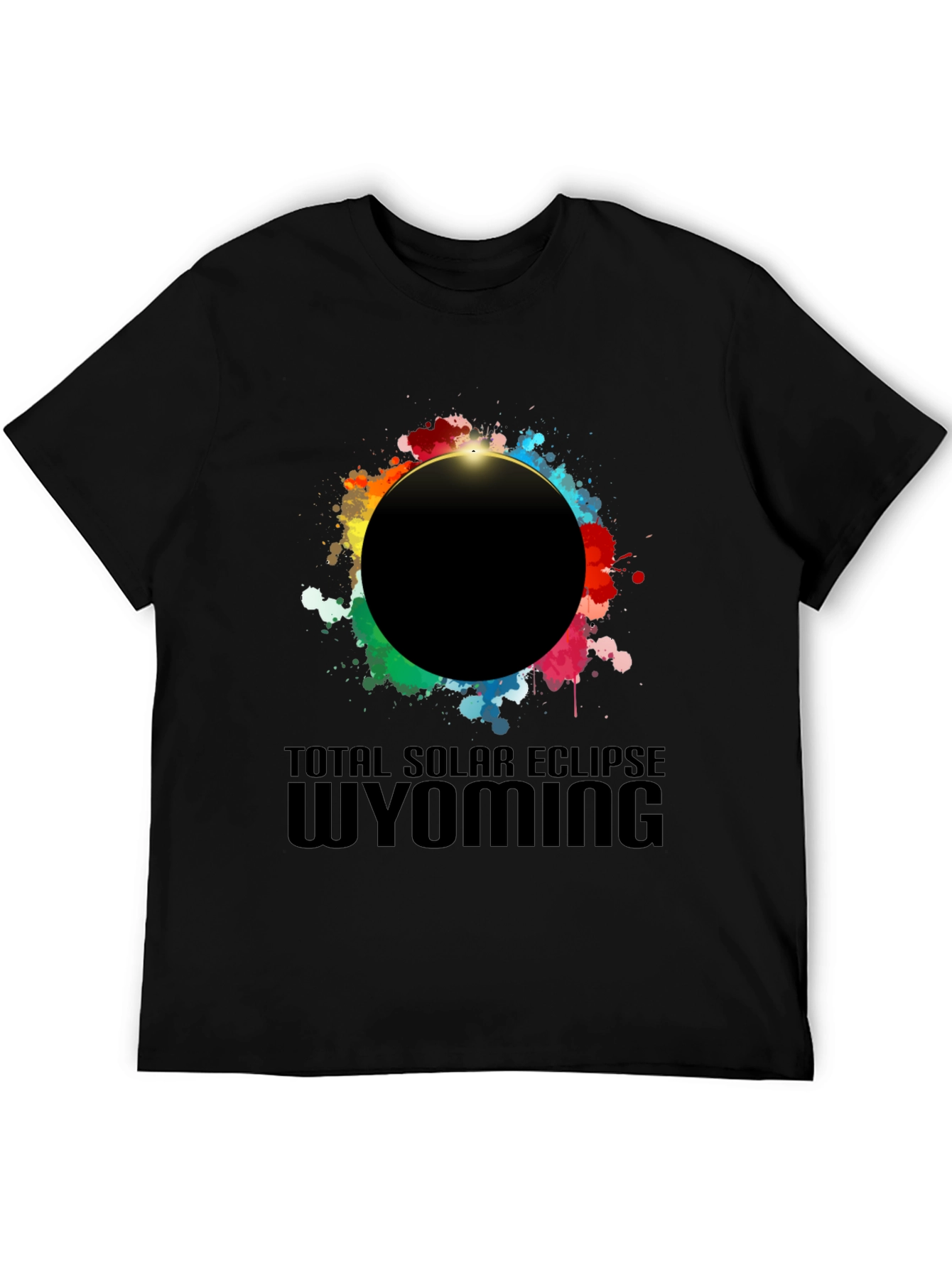 Total Solar Eclipse Wyoming Graphic Tee