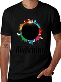 Total Solar Eclipse Wyoming Graphic Tee