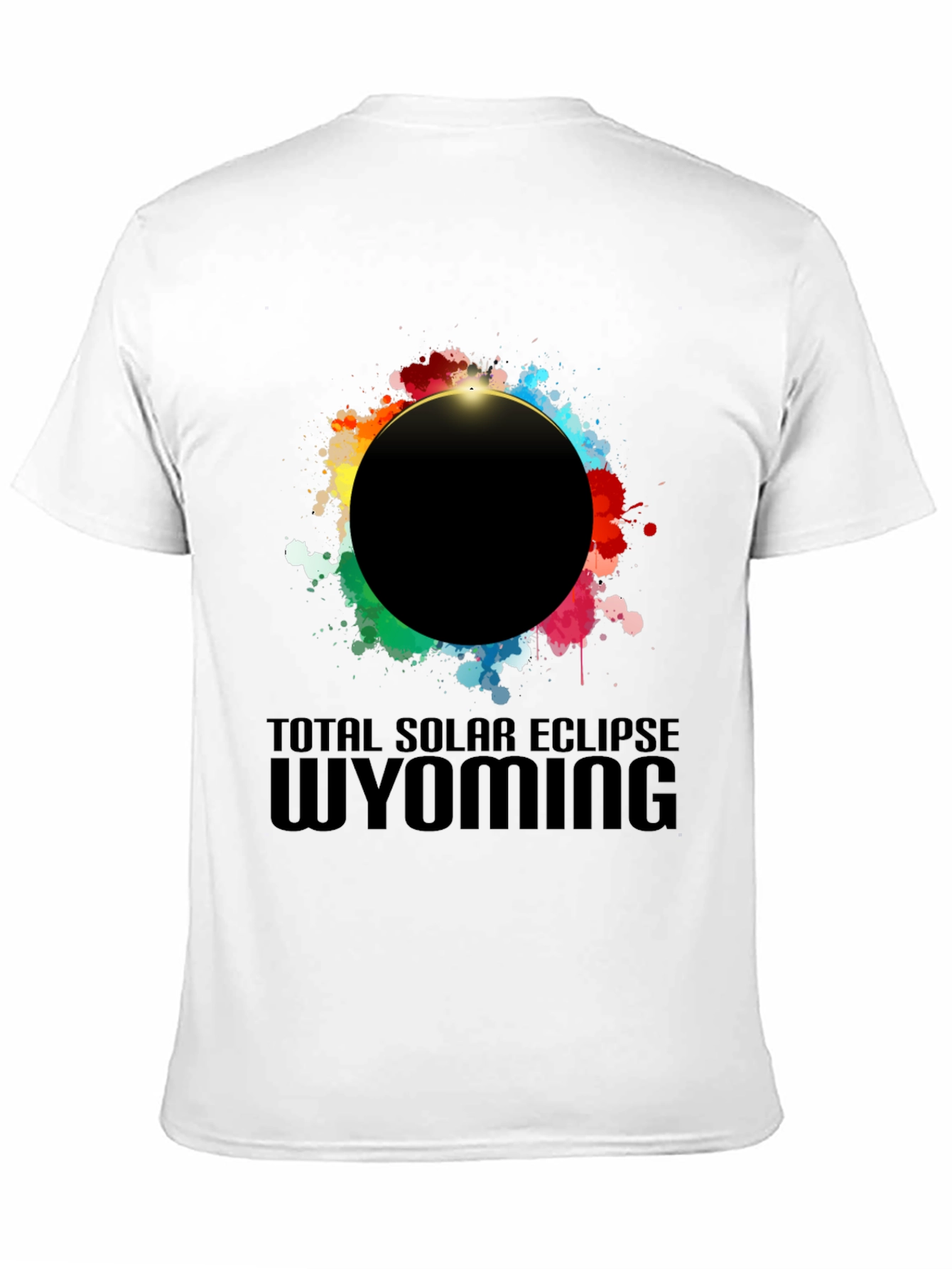 Total Solar Eclipse Wyoming Graphic Tee