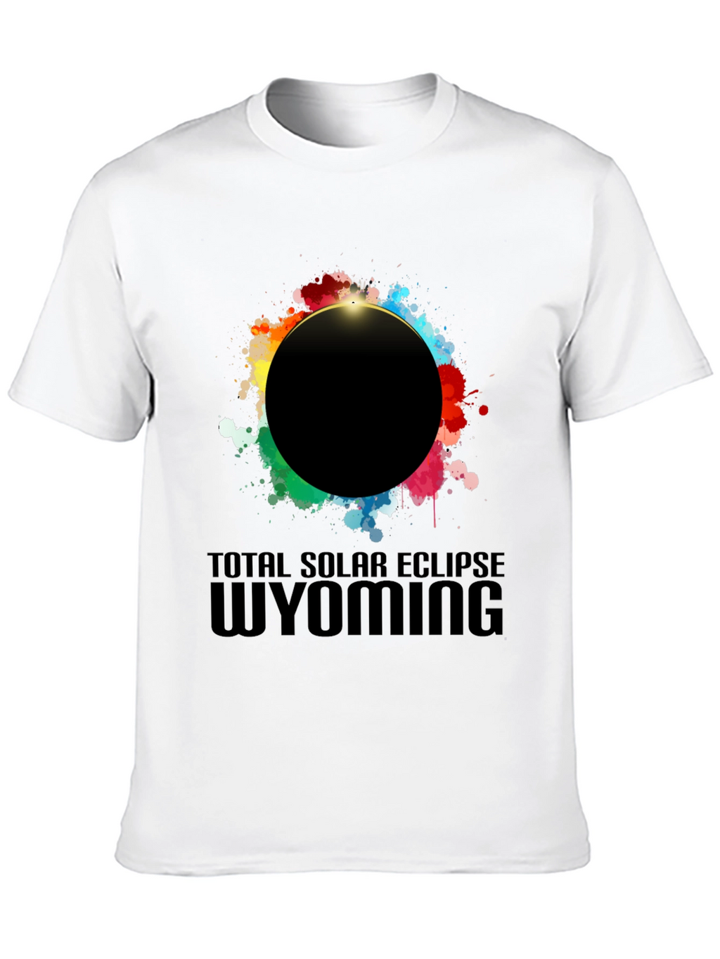 Total Solar Eclipse Wyoming Graphic Tee