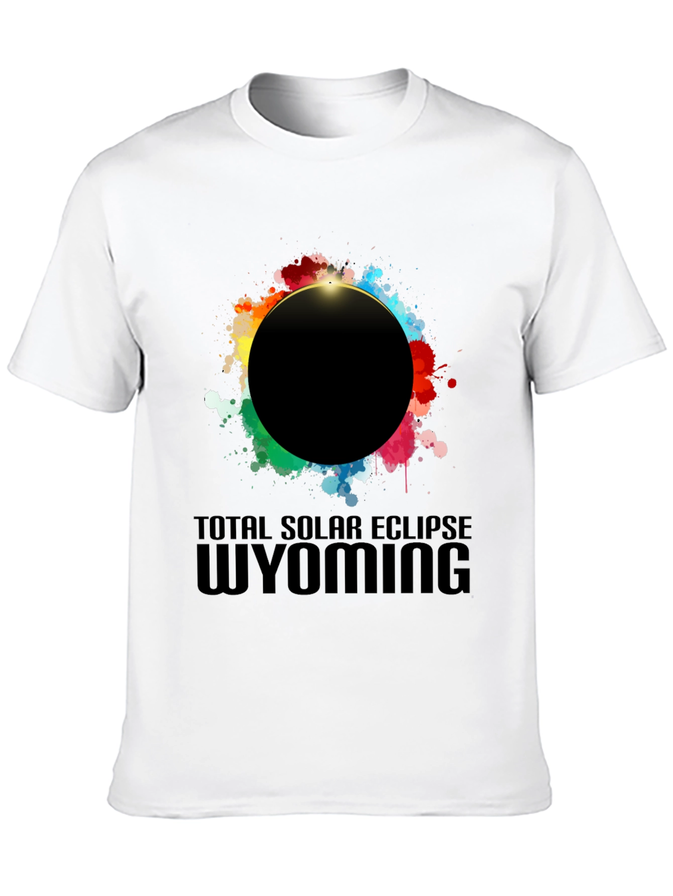 Total Solar Eclipse Wyoming Graphic Tee