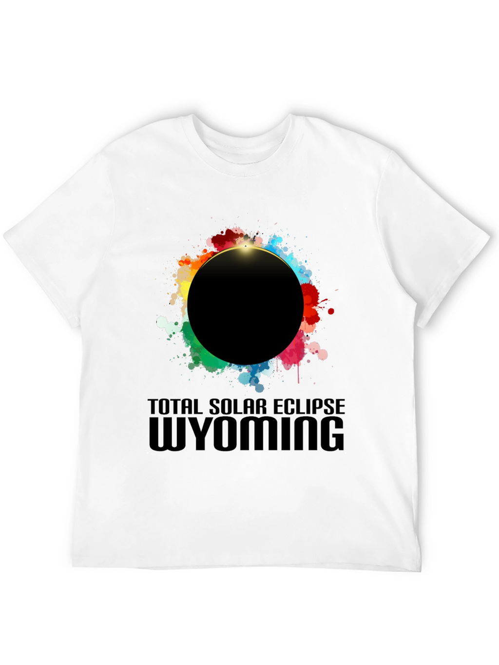 Total Solar Eclipse Wyoming Graphic Tee