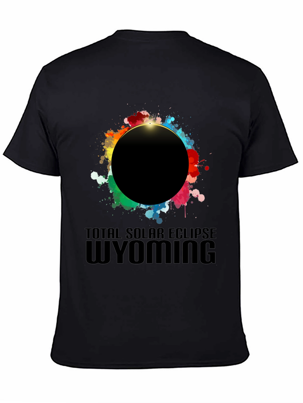 Total Solar Eclipse Wyoming Graphic Tee