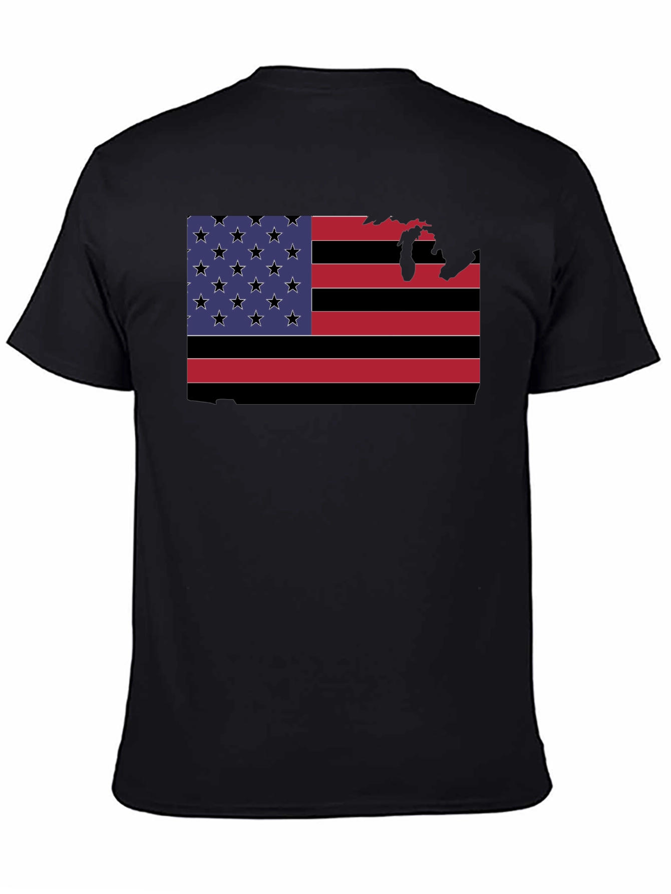 American Flag State Pride Graphic Tee