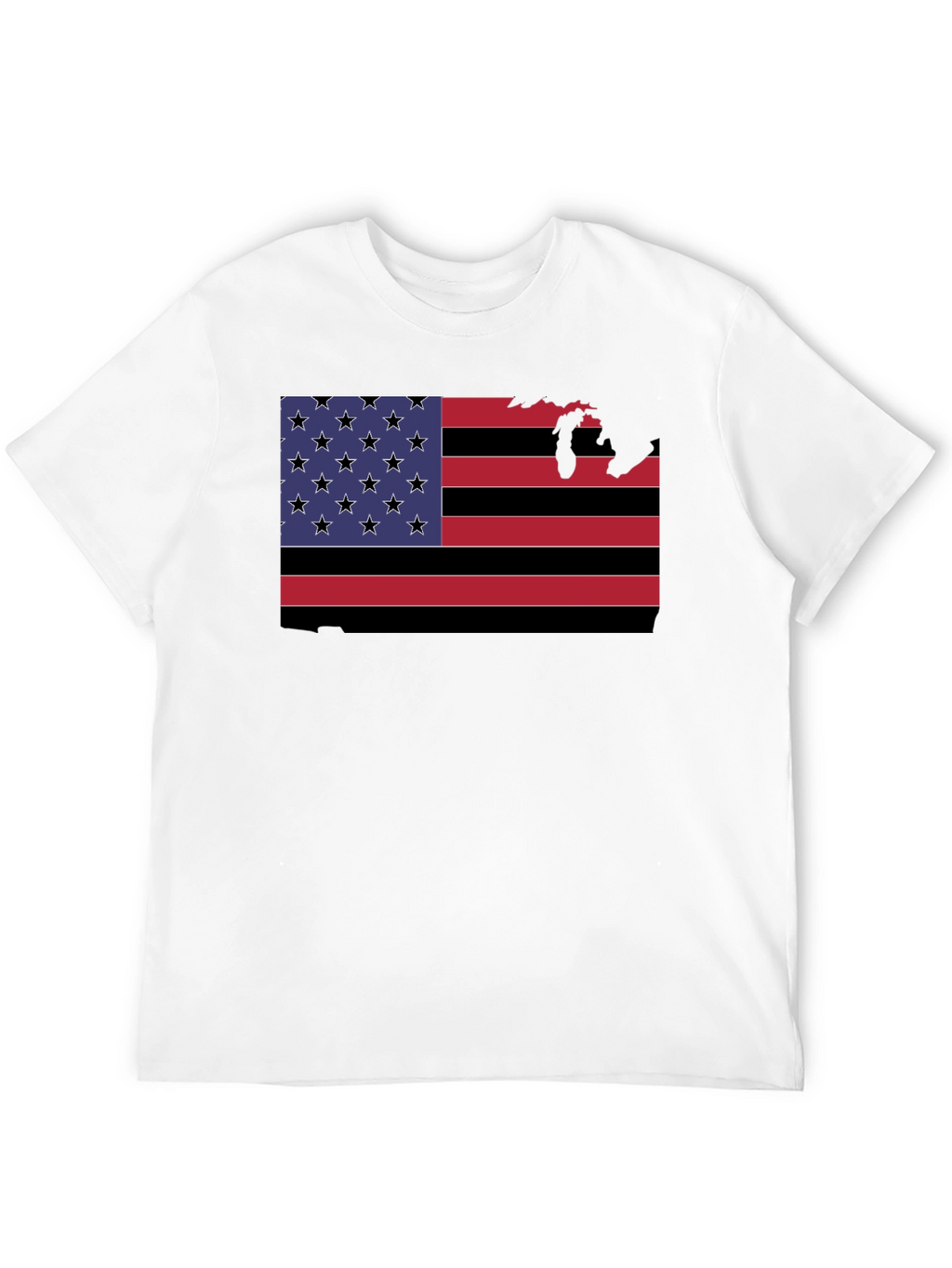 American Flag State Pride Graphic Tee