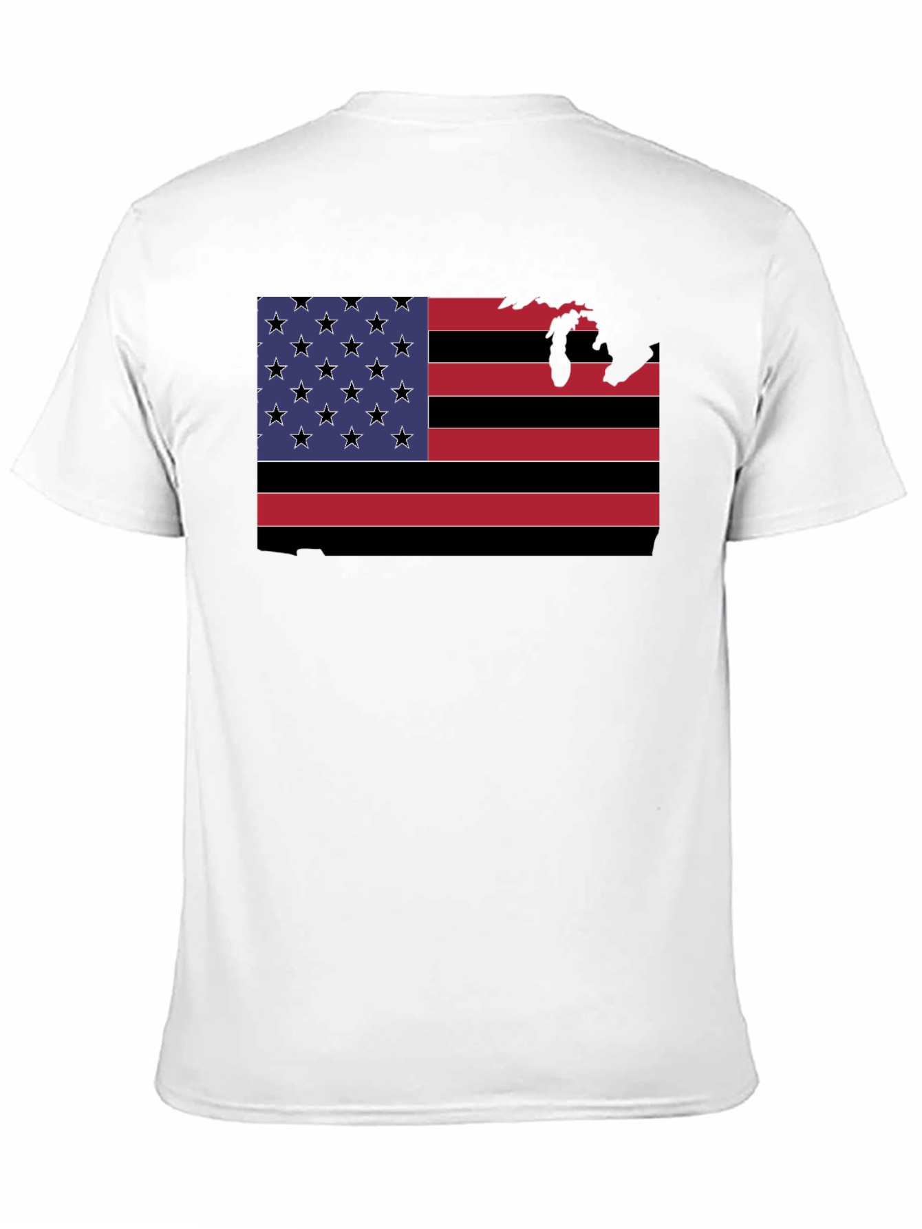 American Flag State Pride Graphic Tee