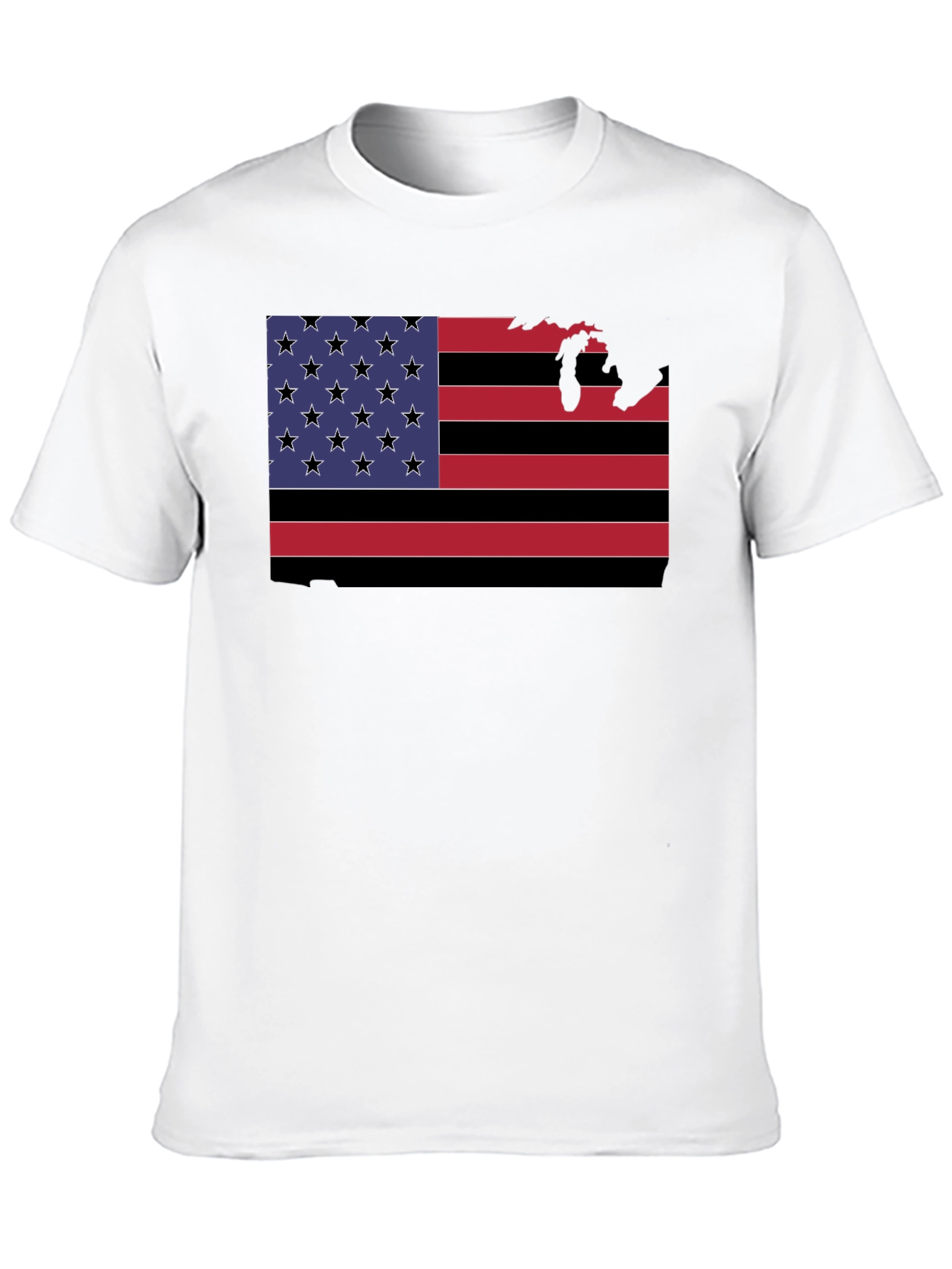 American Flag State Pride Graphic Tee
