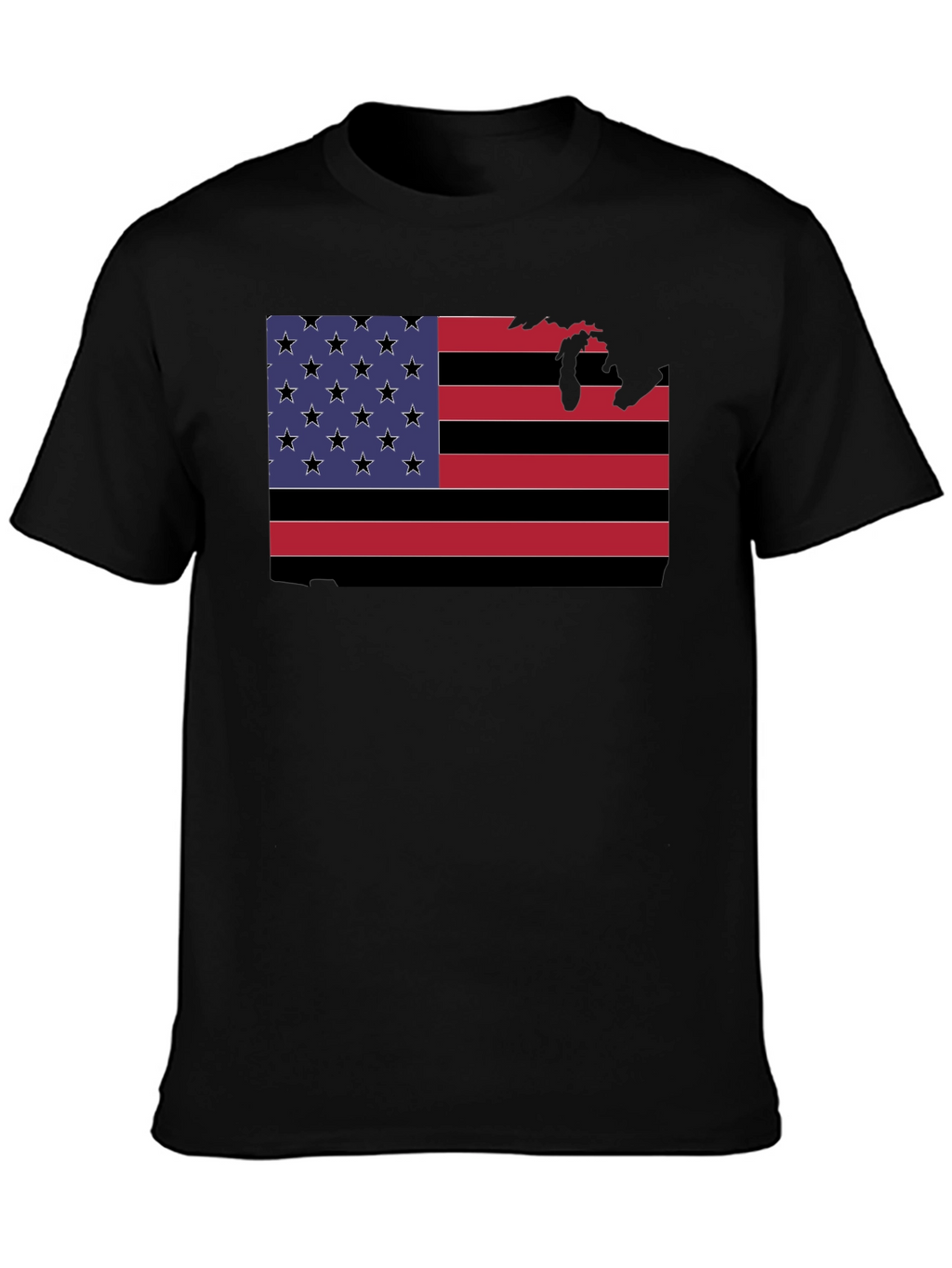 American Flag State Pride Graphic Tee
