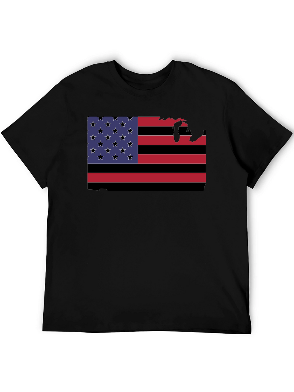 American Flag State Pride Graphic Tee