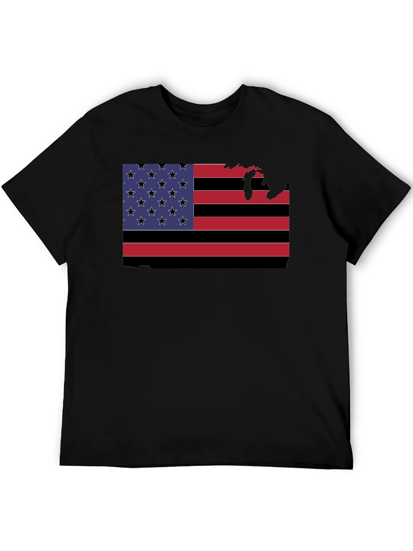 American Flag State Pride Graphic Tee