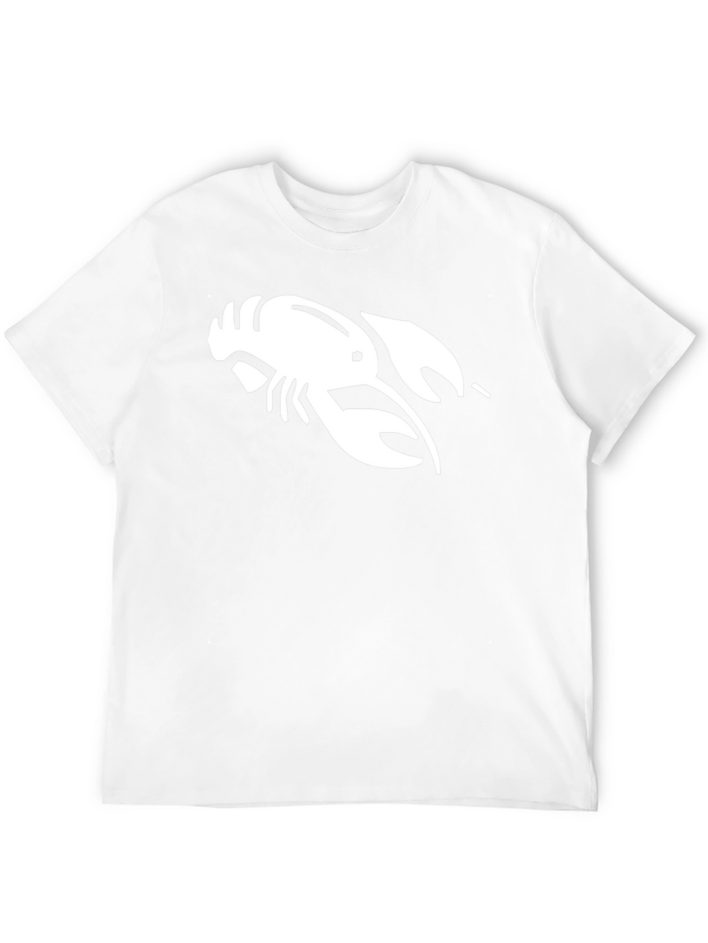 Lobster Graphic Tee - Black Casual T-Shirt