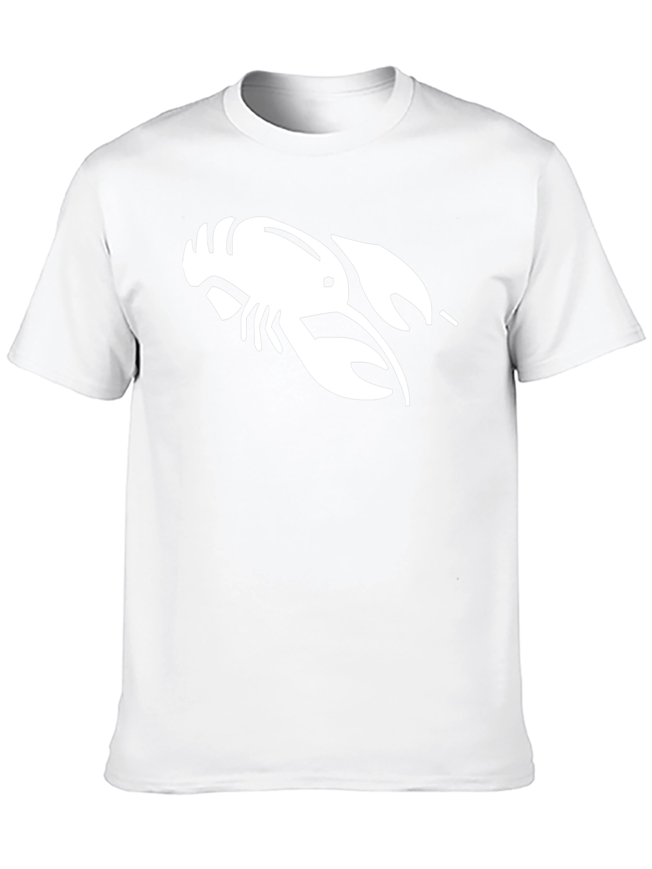 Lobster Graphic Tee - Black Casual T-Shirt