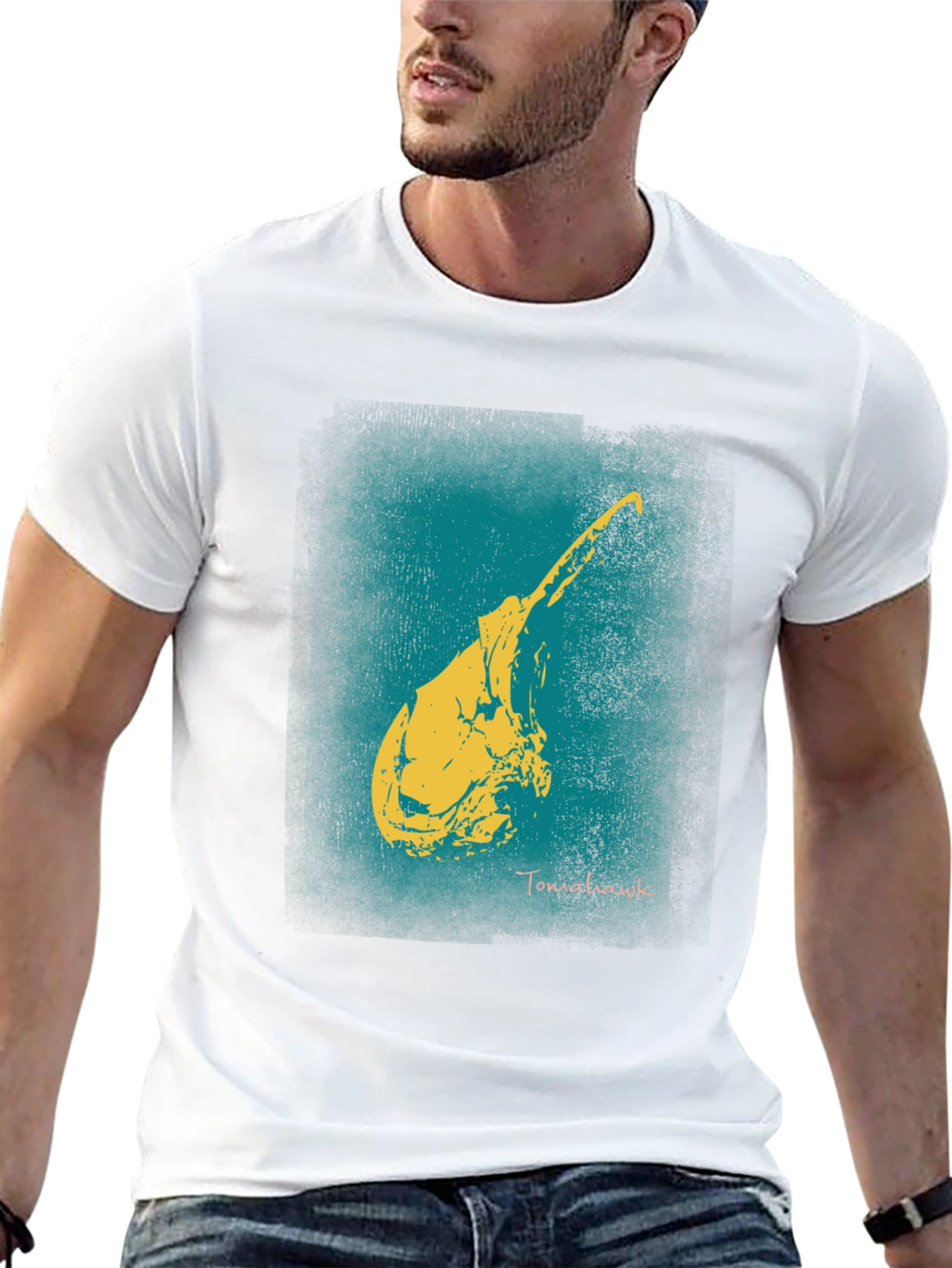 Tomahawk Steak Graphic Tee - Unique Foodie T-Shirt