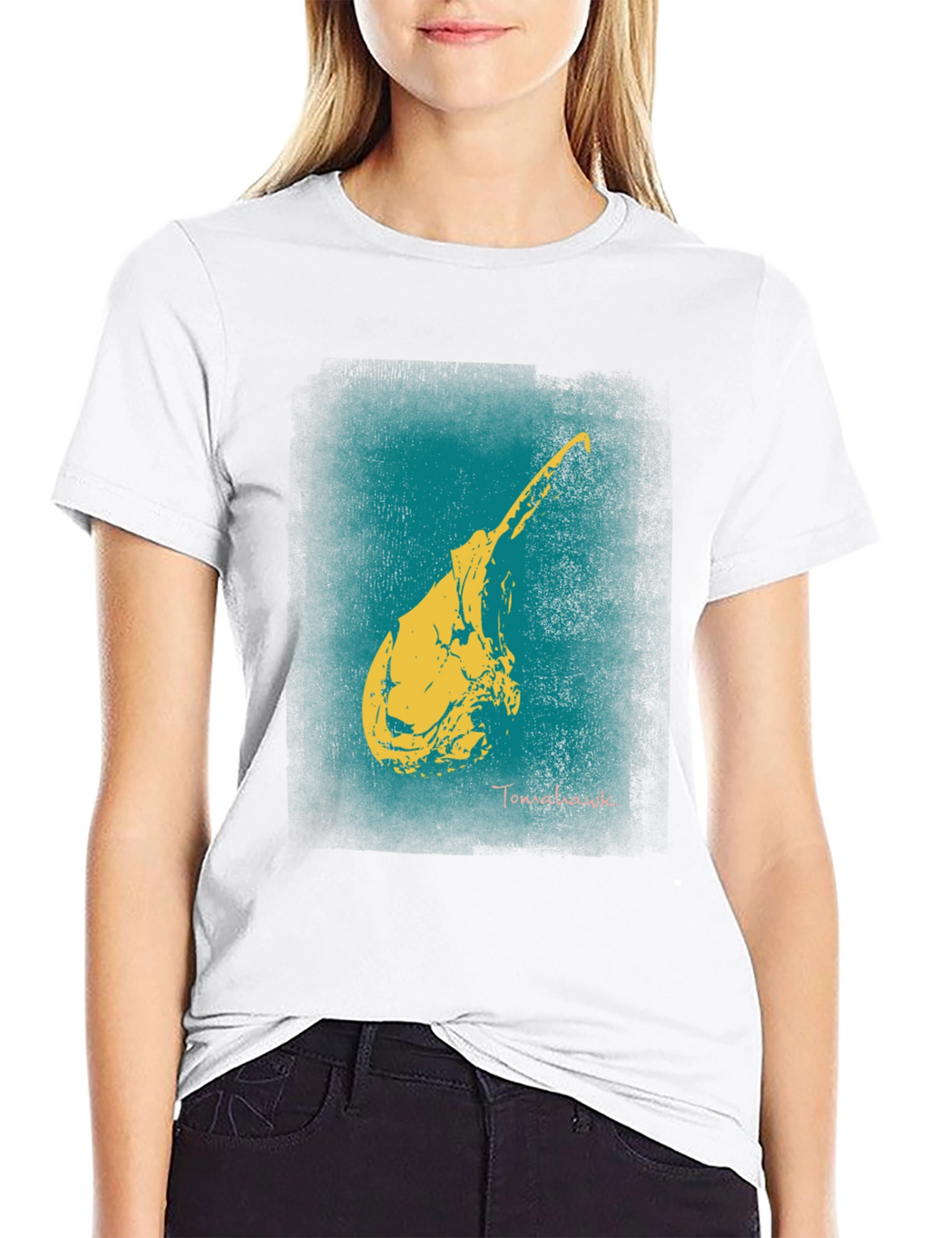 Tomahawk Steak Graphic Tee - Unique Foodie T-Shirt