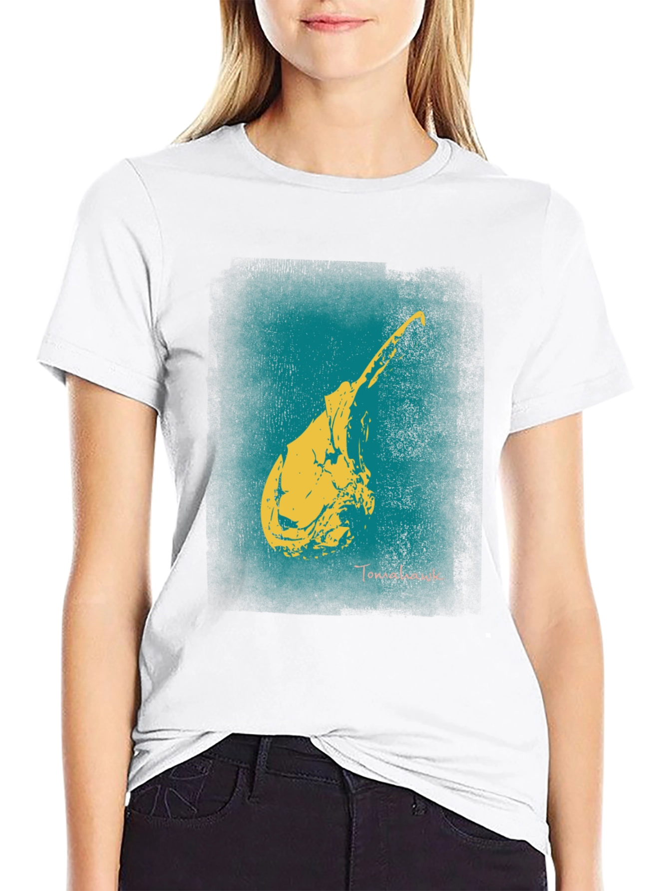 Tomahawk Steak Graphic Tee - Unique Foodie T-Shirt