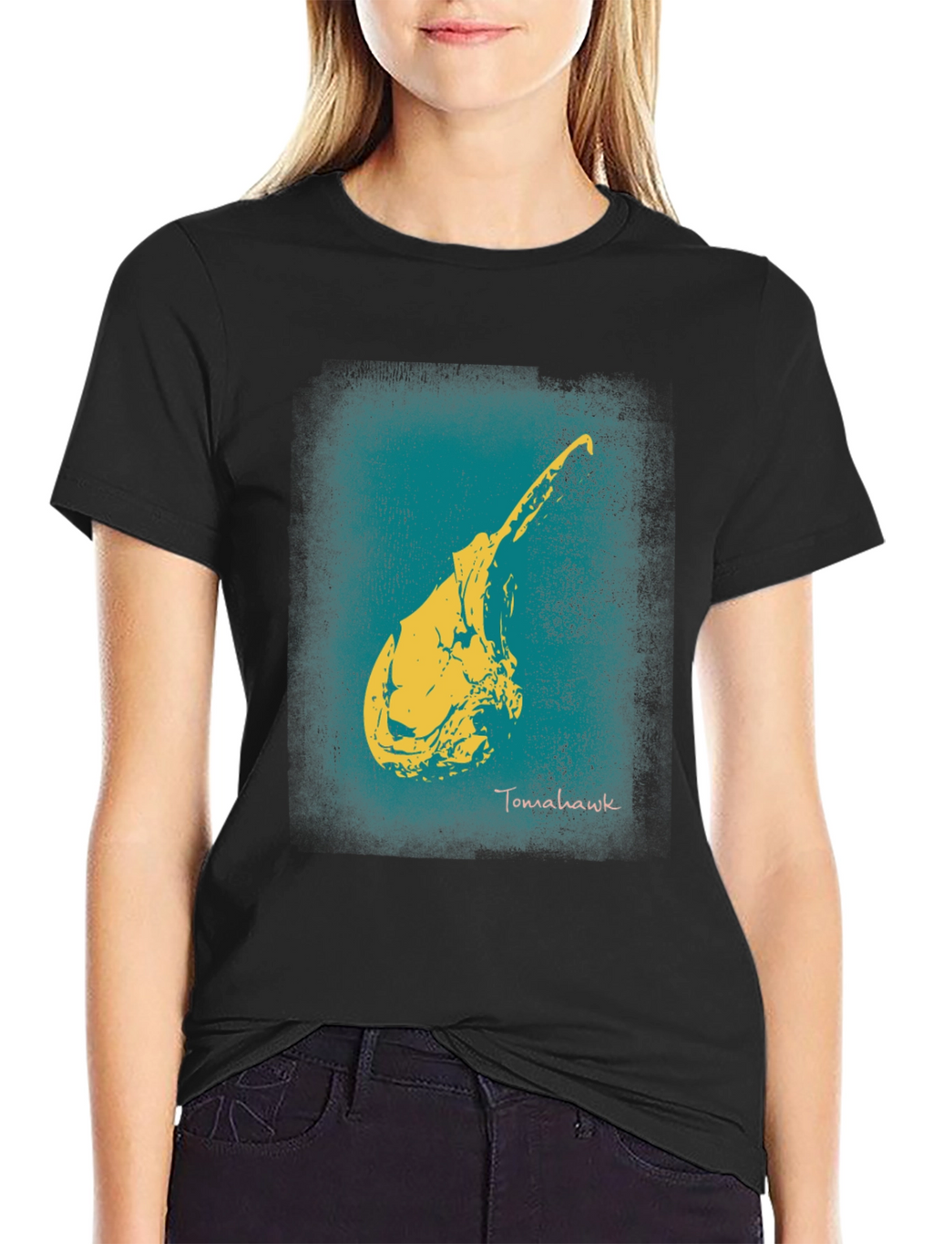 Tomahawk Steak Graphic Tee - Unique Foodie T-Shirt