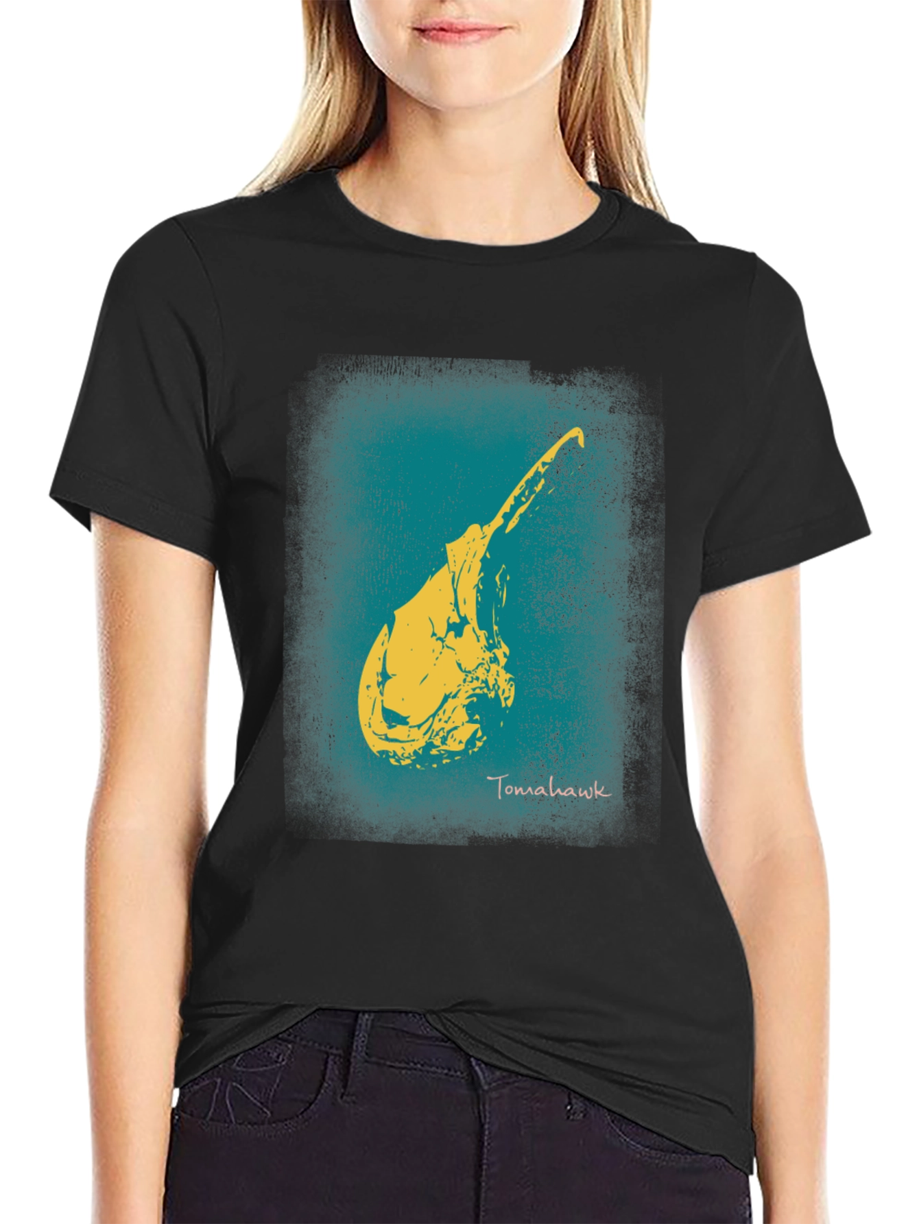 Tomahawk Steak Graphic Tee - Unique Foodie T-Shirt
