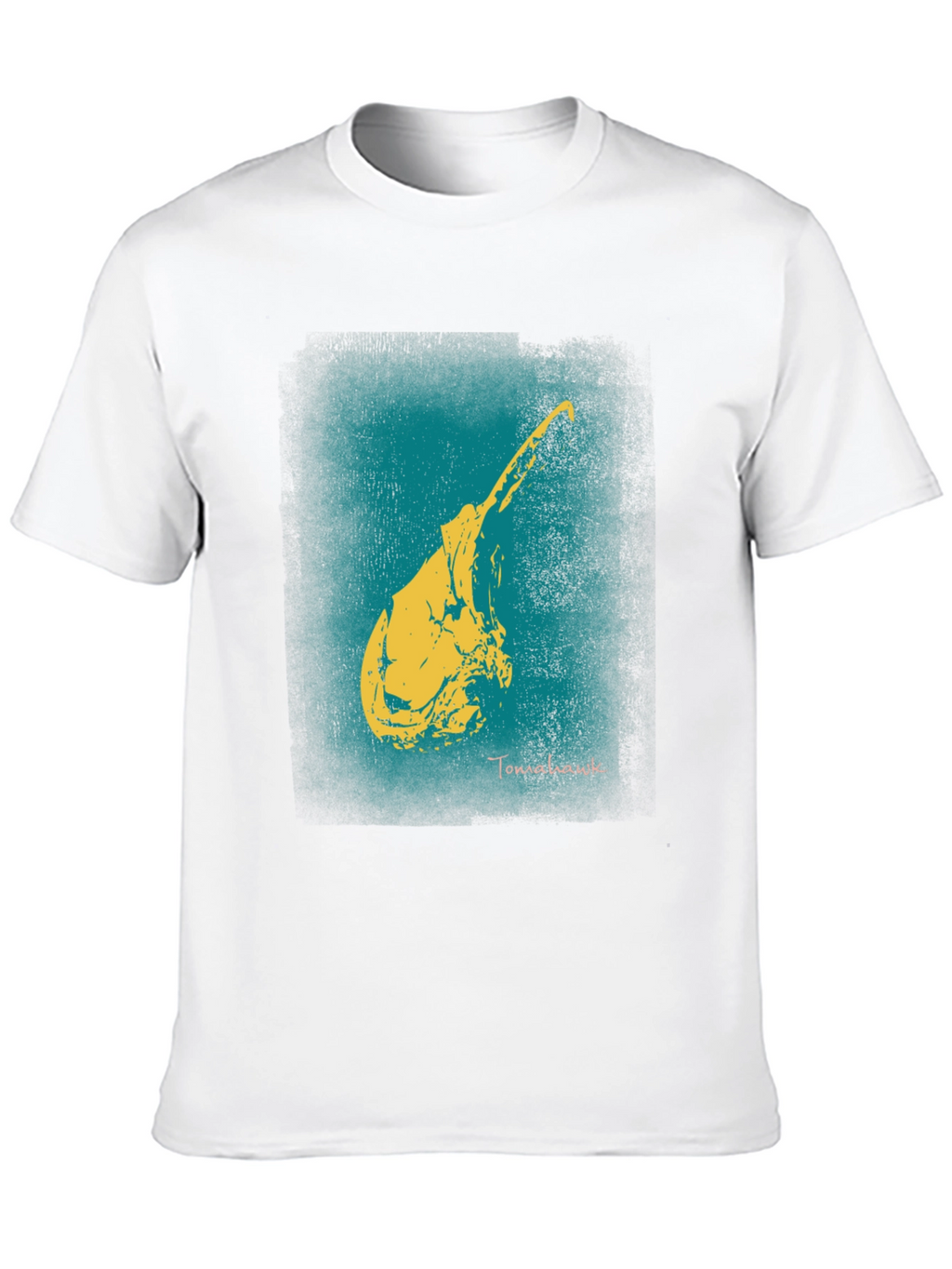 Tomahawk Steak Graphic Tee - Unique Foodie T-Shirt